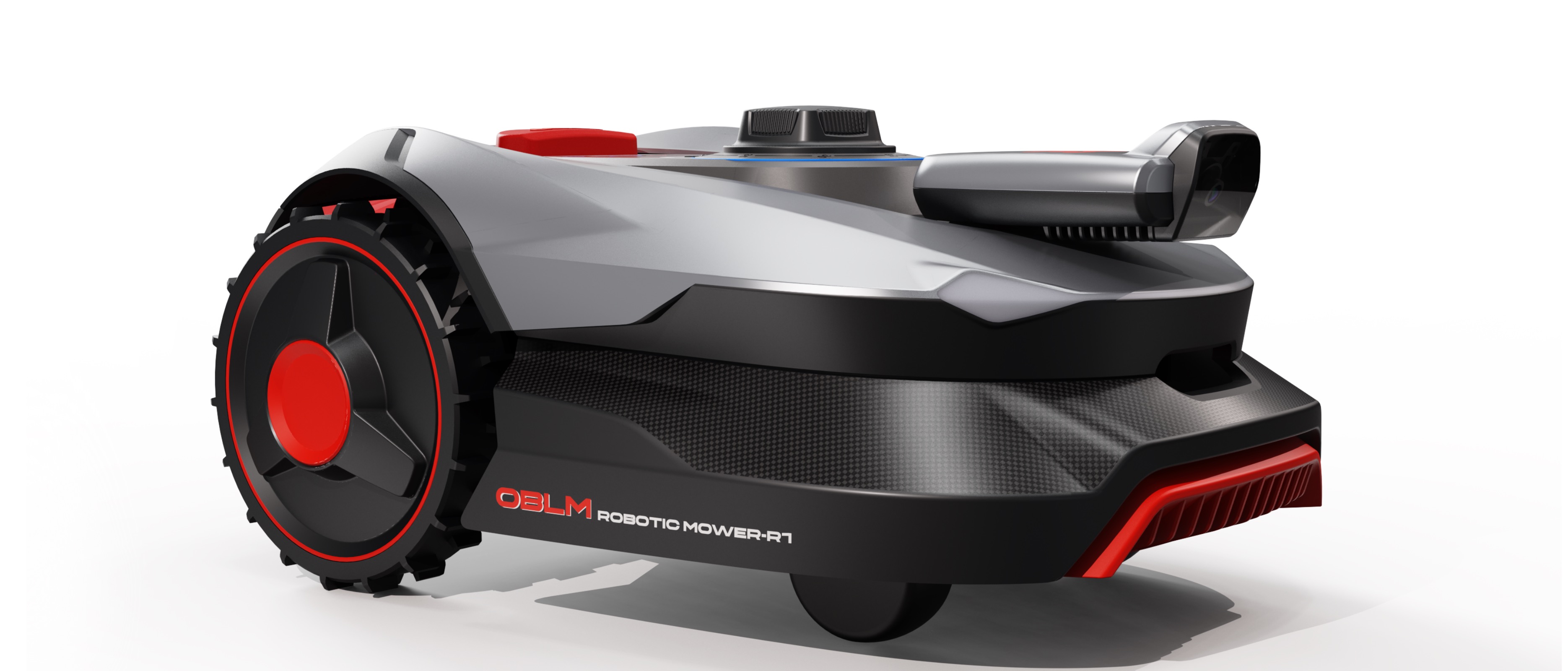 Industrial design appearance design intelligent lawn mower，