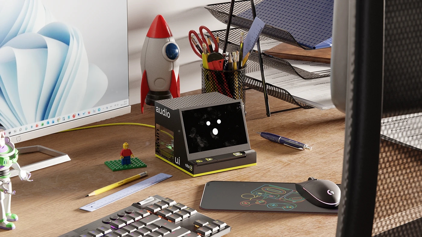 Nito，Desktop companion device，Digital，Electronic equipment，