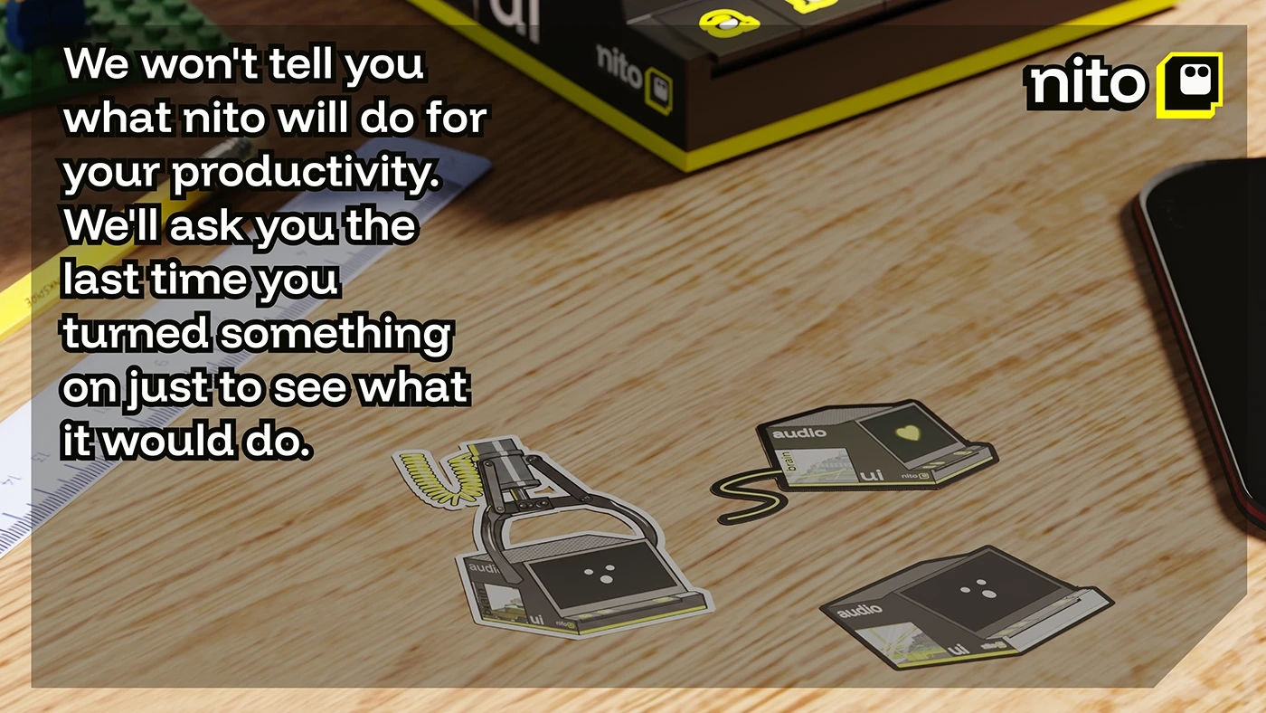 Nito，Desktop companion device，Digital，Electronic equipment，