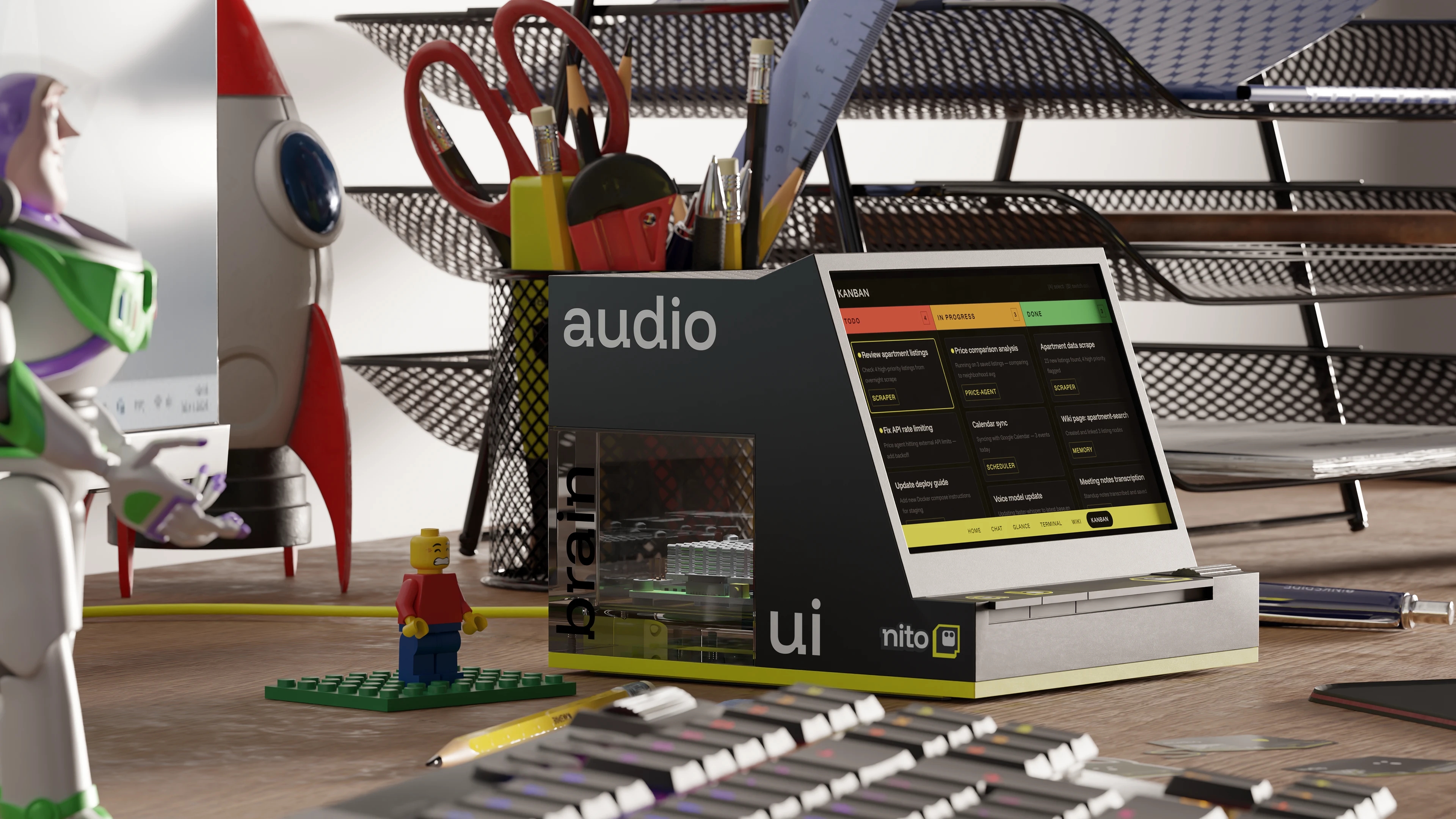 Nito，Desktop companion device，Digital，Electronic equipment，