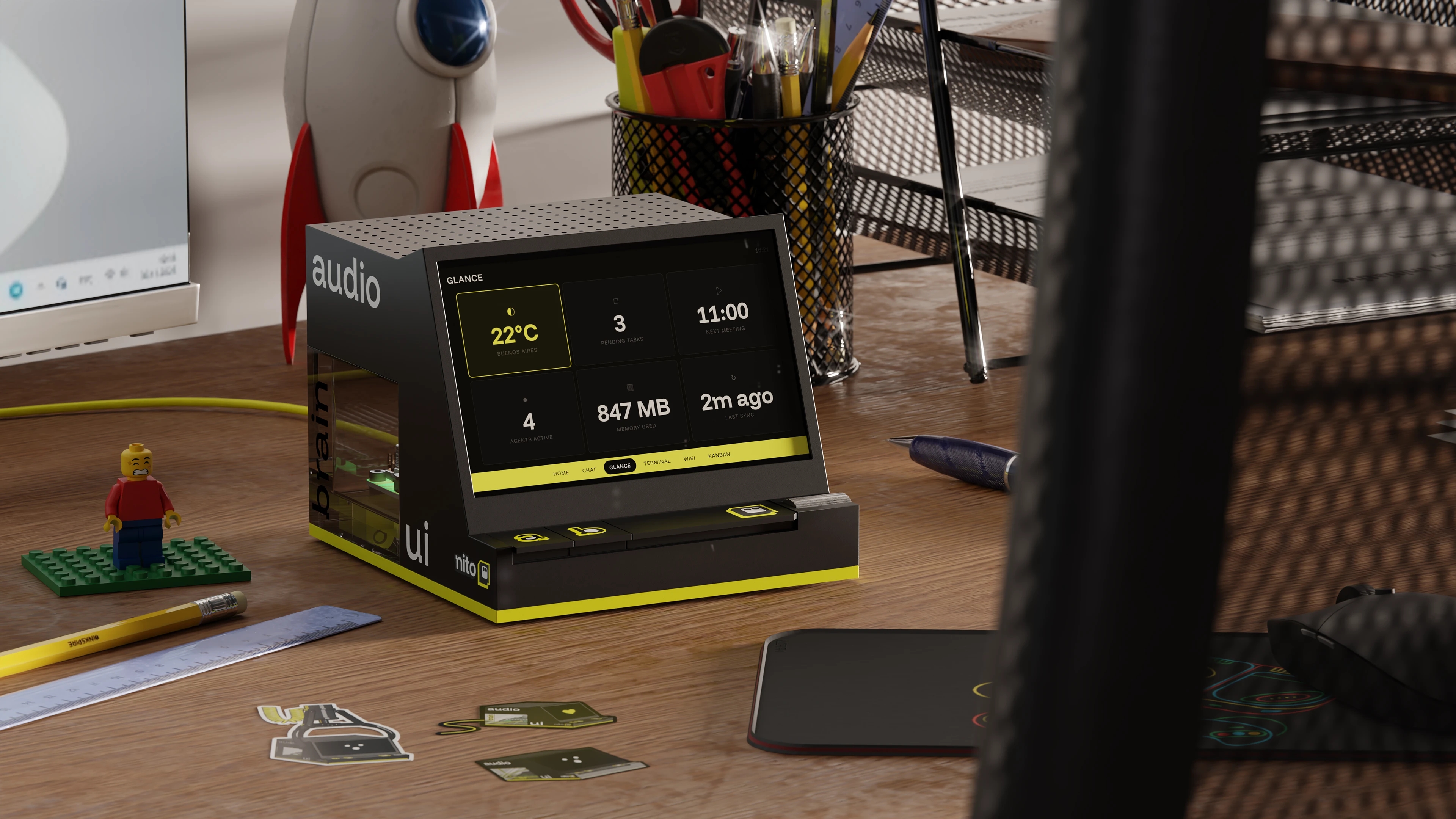 Nito，Desktop companion device，Digital，Electronic equipment，