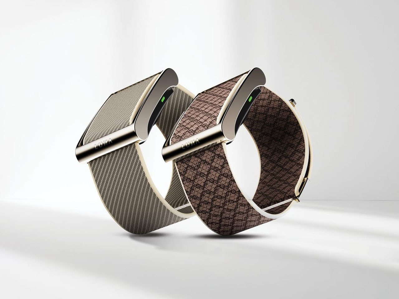 Luna Band，No screen fitness，LifeOS system，Gemini Siri，Screen less wearable，