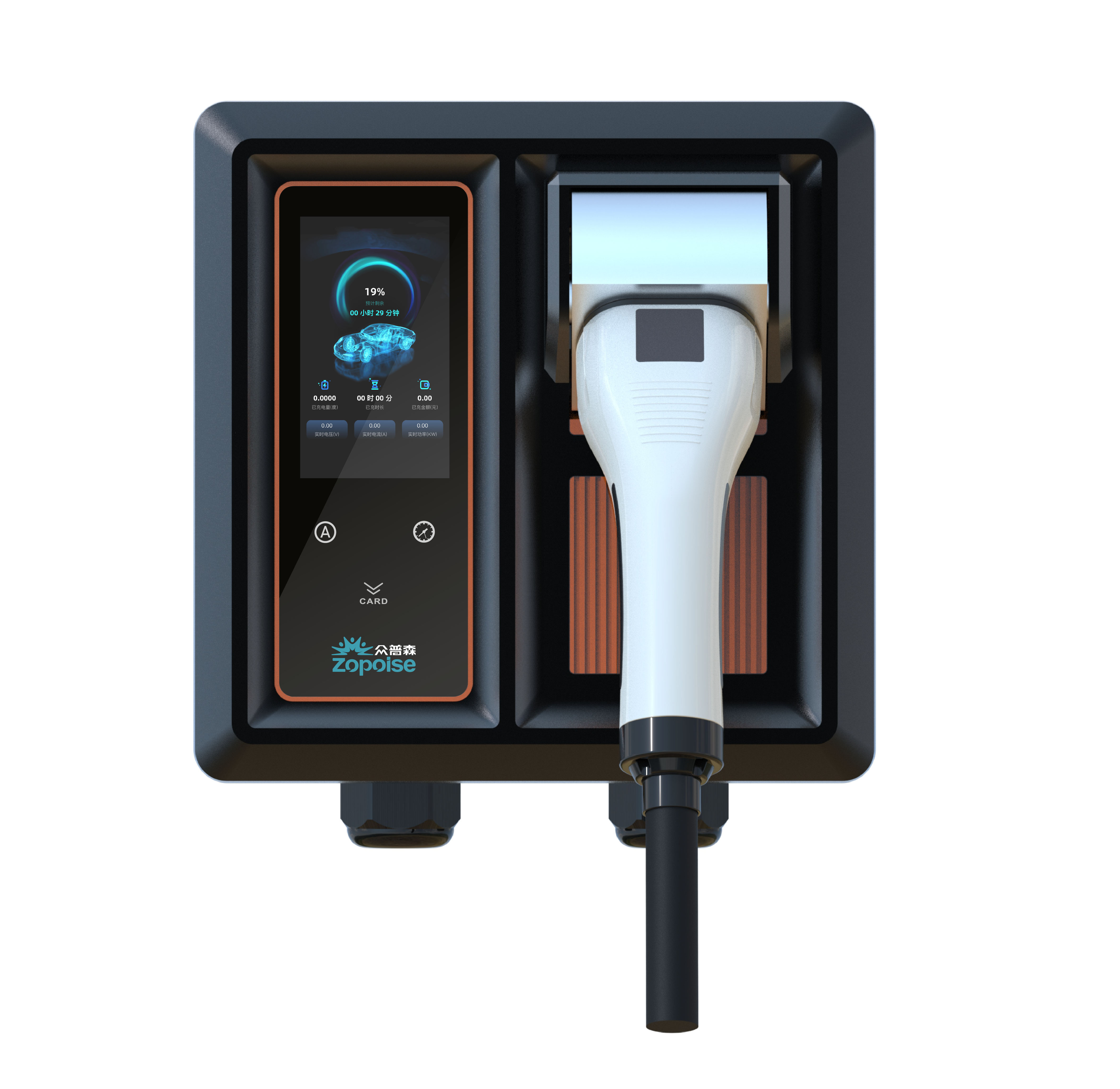 New energy vehicle charging pile，