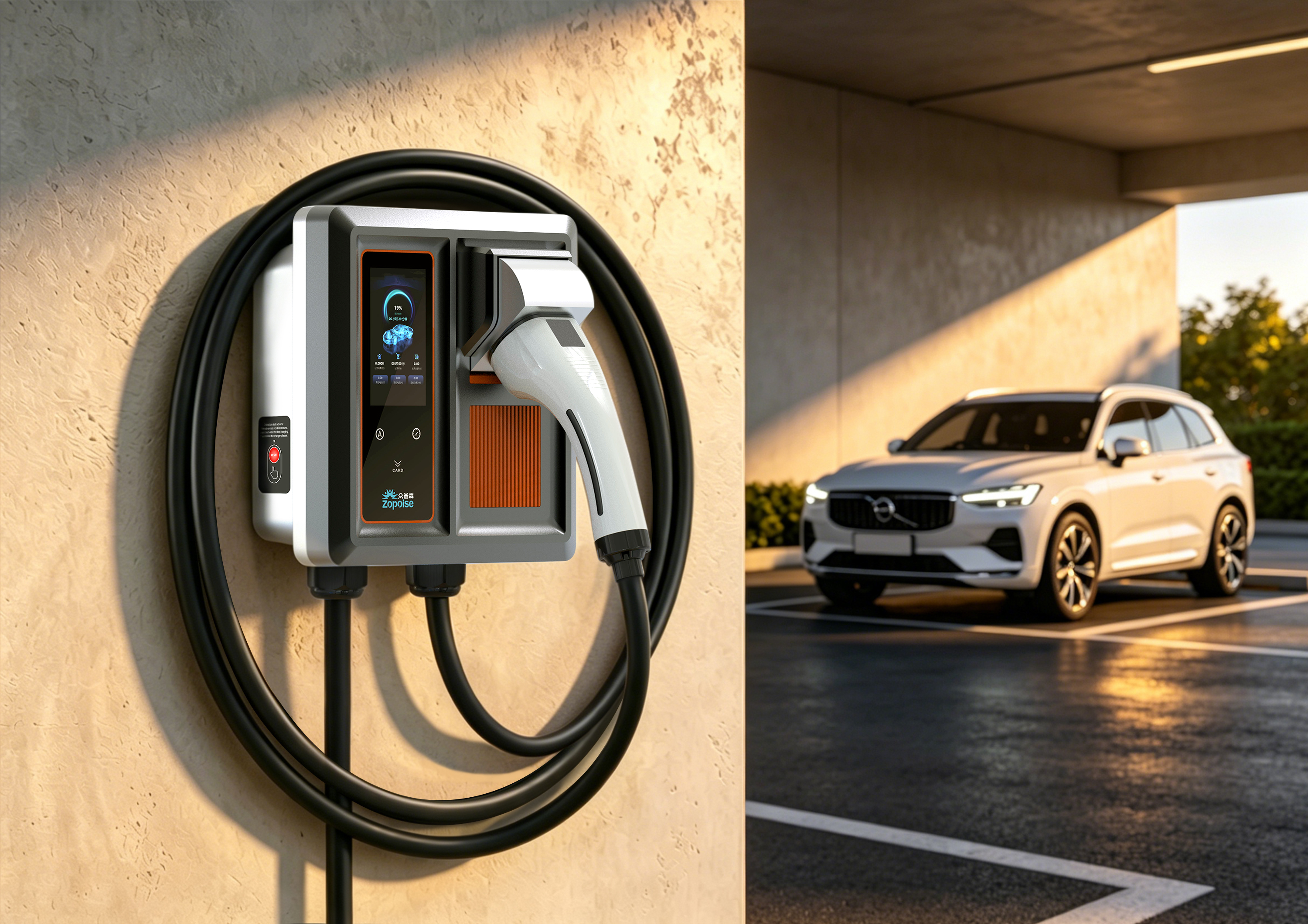 New energy vehicle charging pile，
