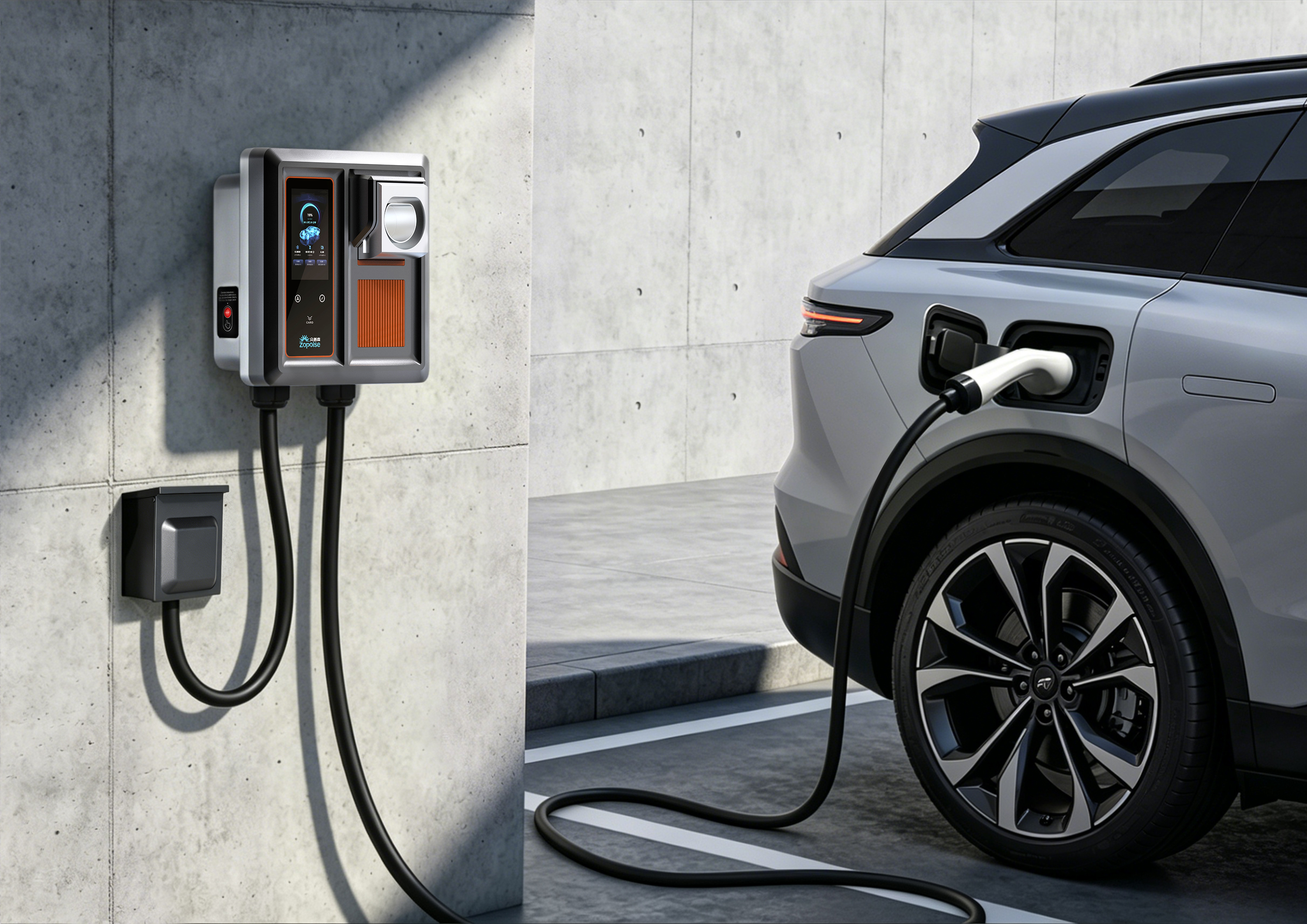 New energy vehicle charging pile，