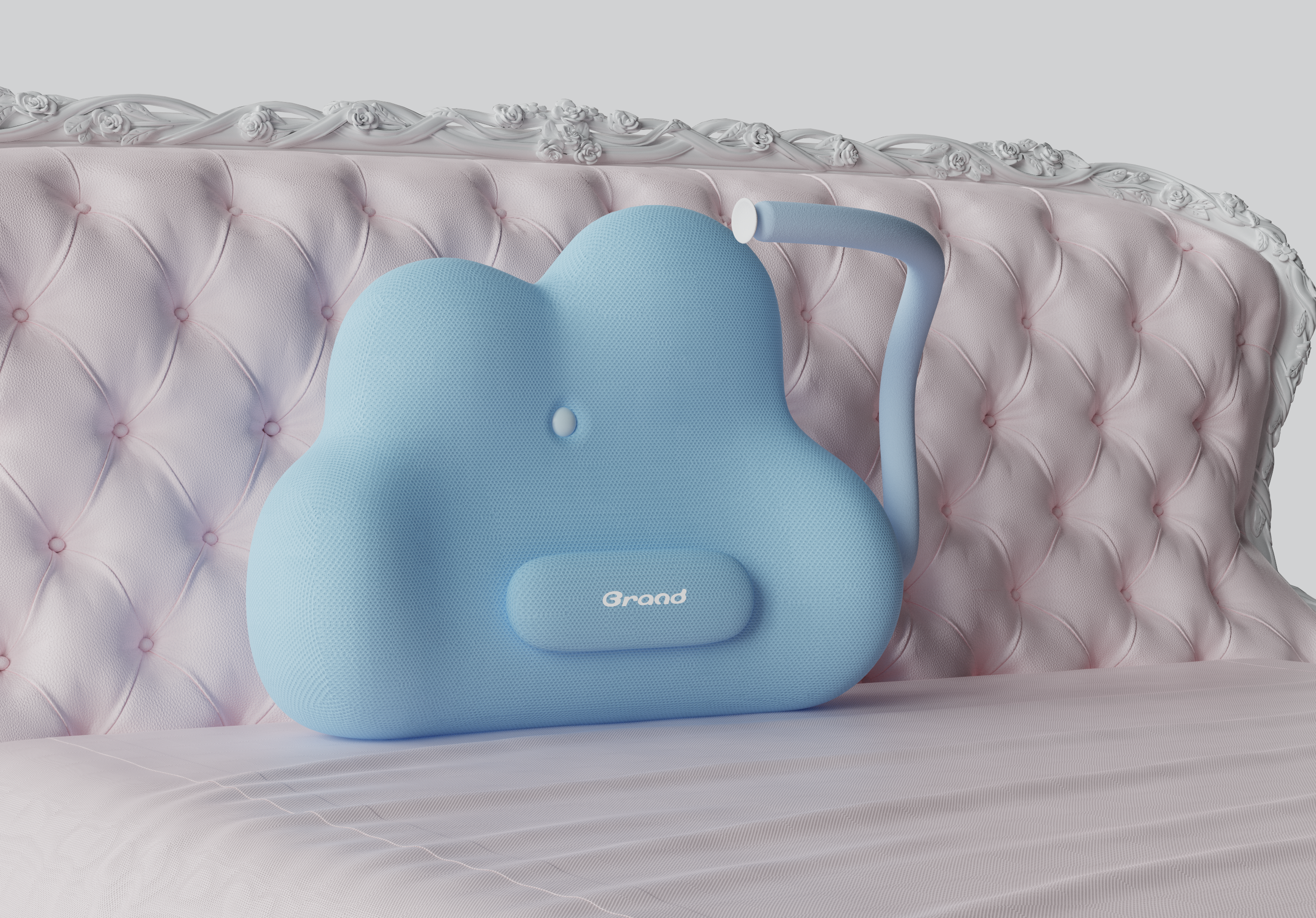 Bed Cushion，Cushion，pillow，Mobile phone bracket，Lazy pillow，Bracket cushion，Bionics Design ，Creative products，