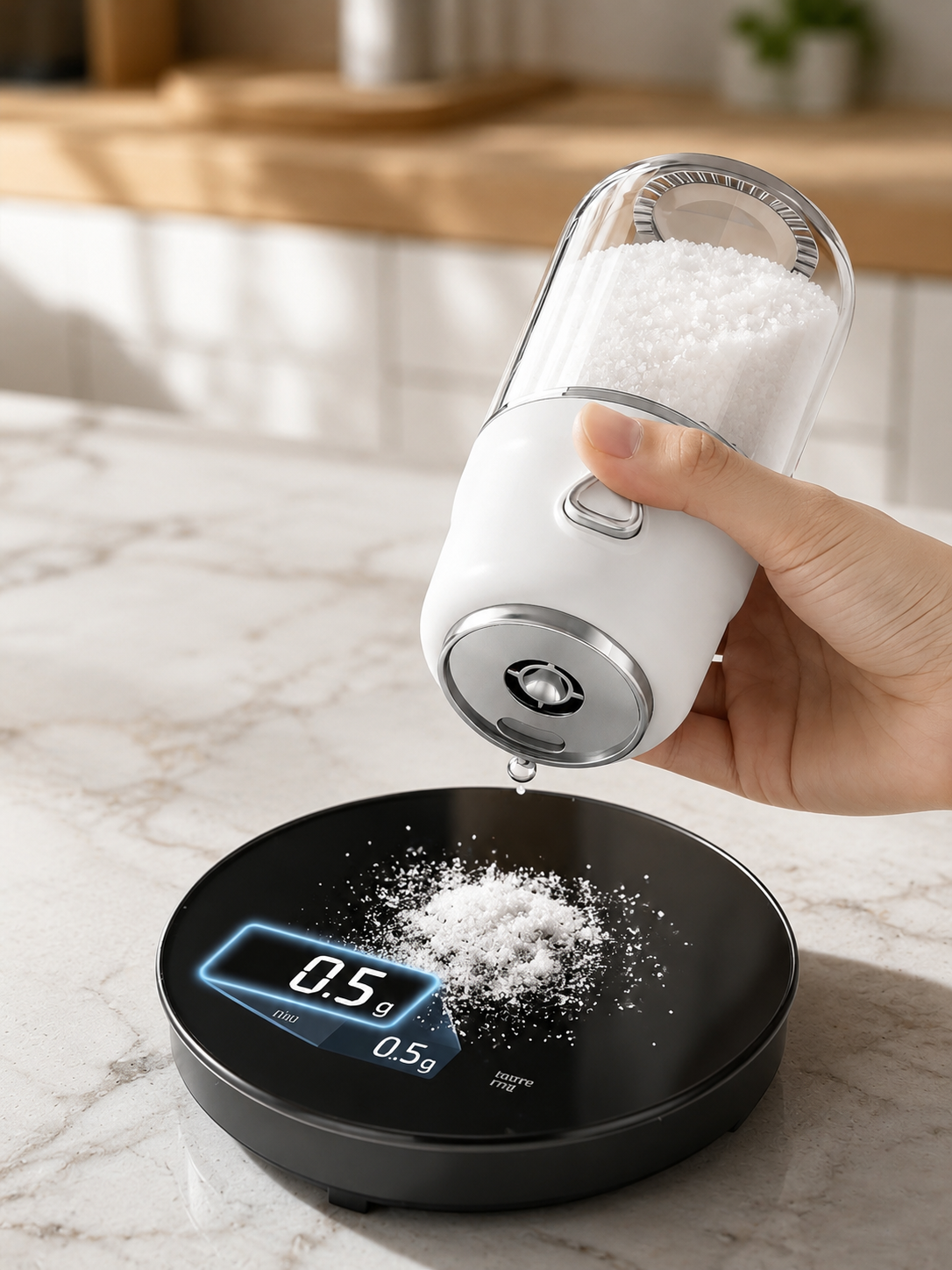Salt shaker，ration，Sprinkle salt shaker，kitchen，high-end，Quantitative salt shaker，Dual purpose，