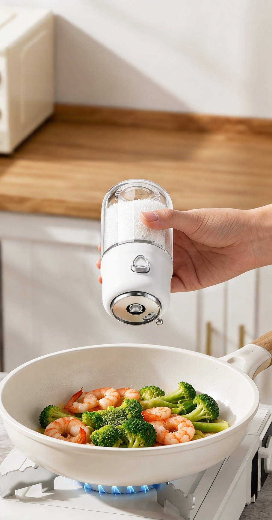 Salt shaker，ration，Sprinkle salt shaker，kitchen，high-end，Quantitative salt shaker，Dual purpose，