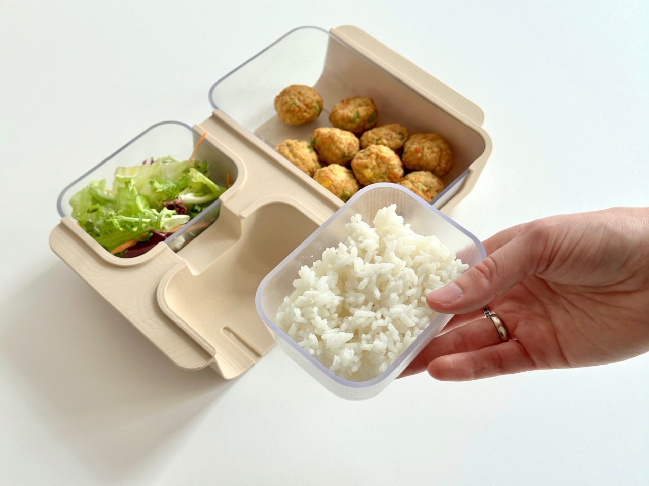 Recyclable recycling bento system，Lunch box，environment protection，ReBento，