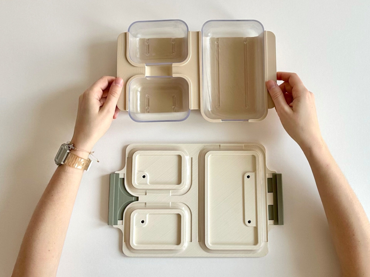 Recyclable recycling bento system，Lunch box，environment protection，ReBento，