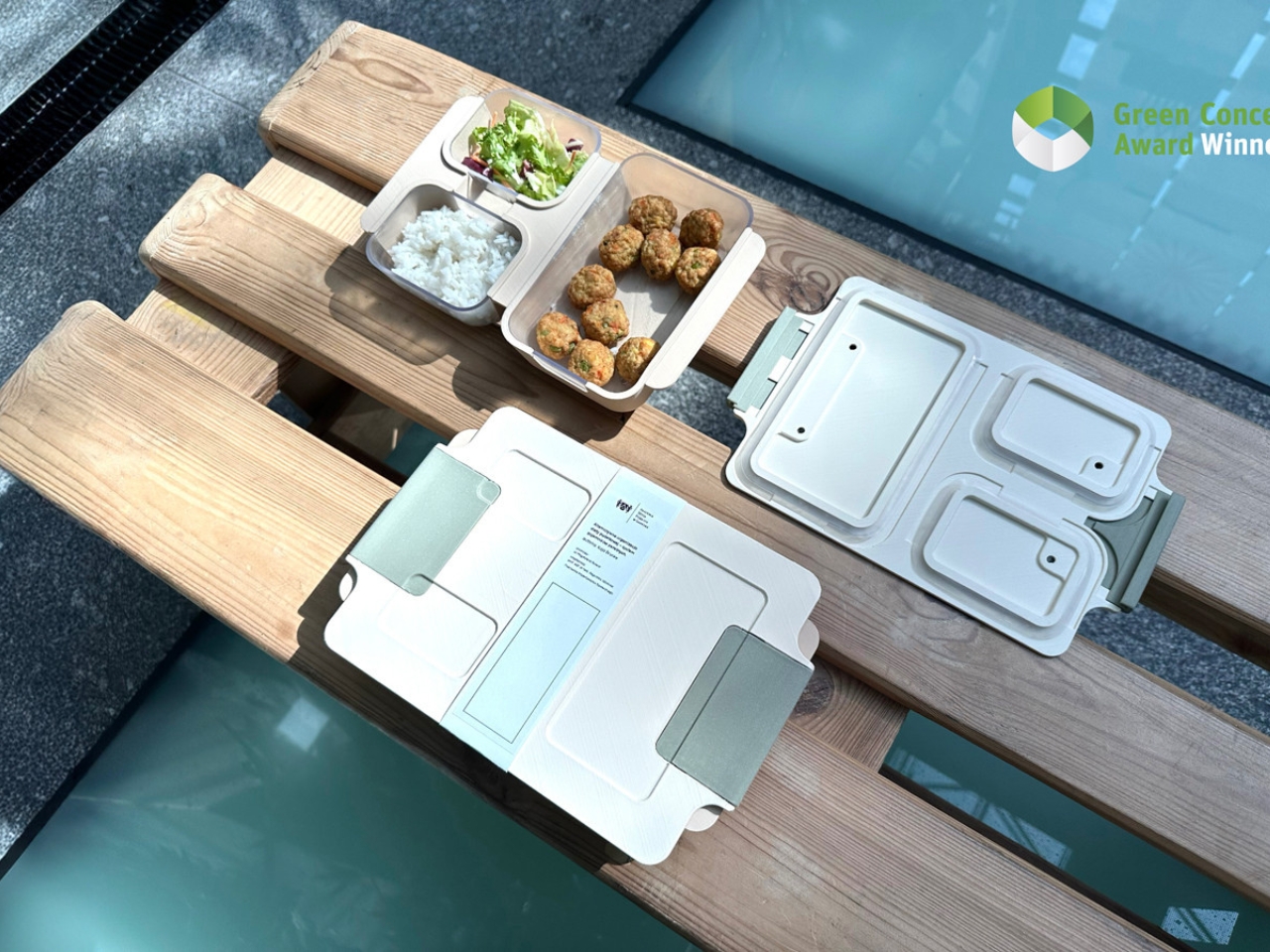 Recyclable recycling bento system，Lunch box，environment protection，ReBento，