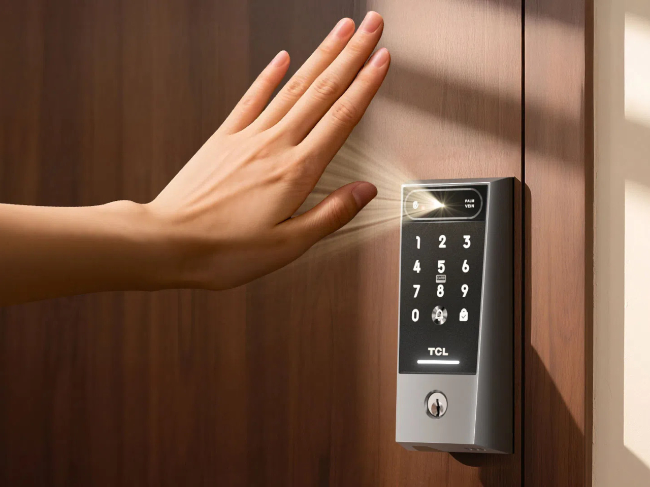 Intelligent lock，Digital，Electronic equipment，D2 Pro，Palm vein smart lock，