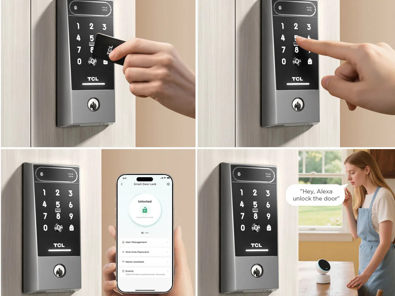 Intelligent lock，Digital，Electronic equipment，D2 Pro，Palm vein smart lock，