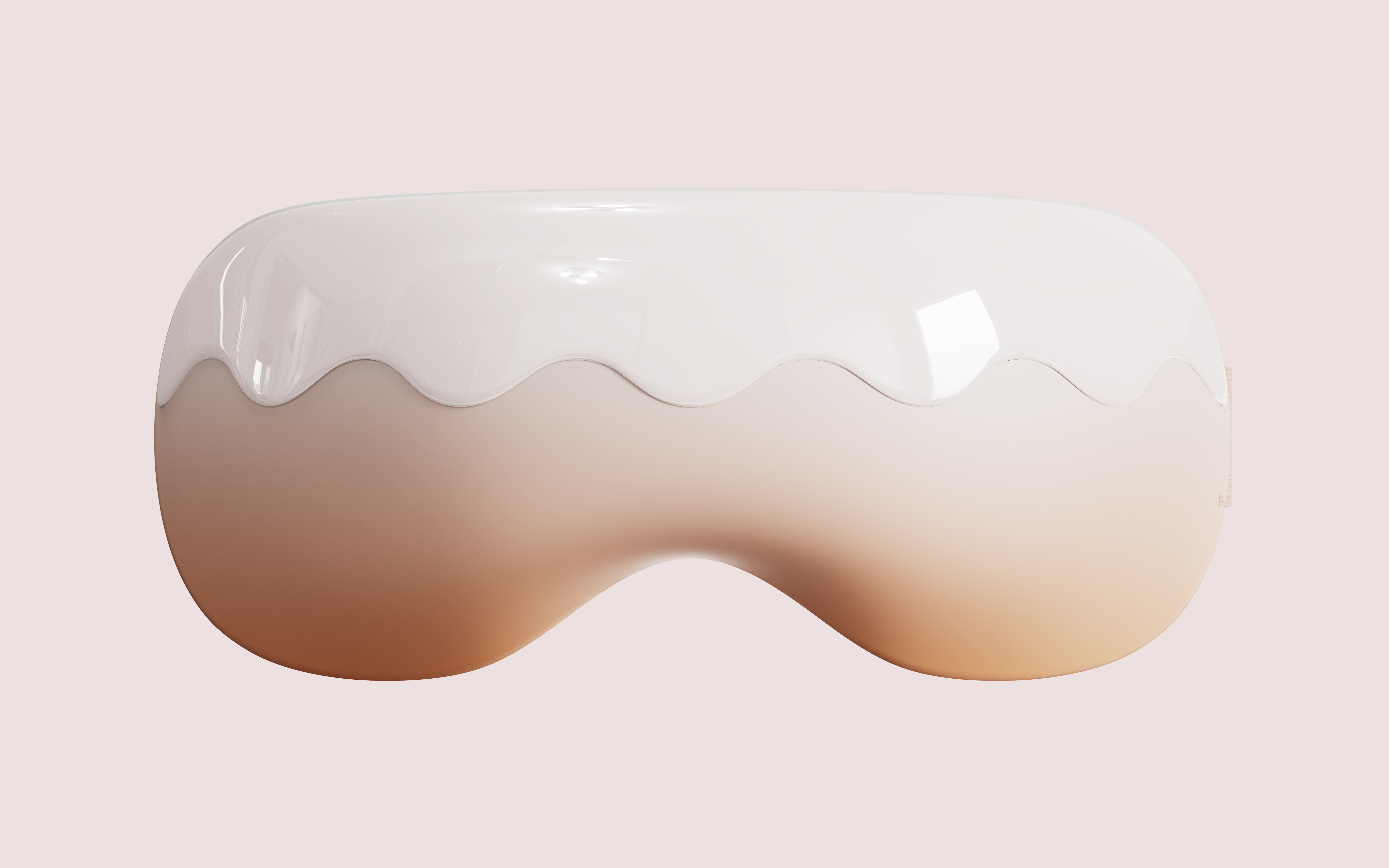 ice cream，cream，Snow Top，Gradient，Fun element，Maiden heart，Eye massage instrument，Hot and cold compress for eyes，