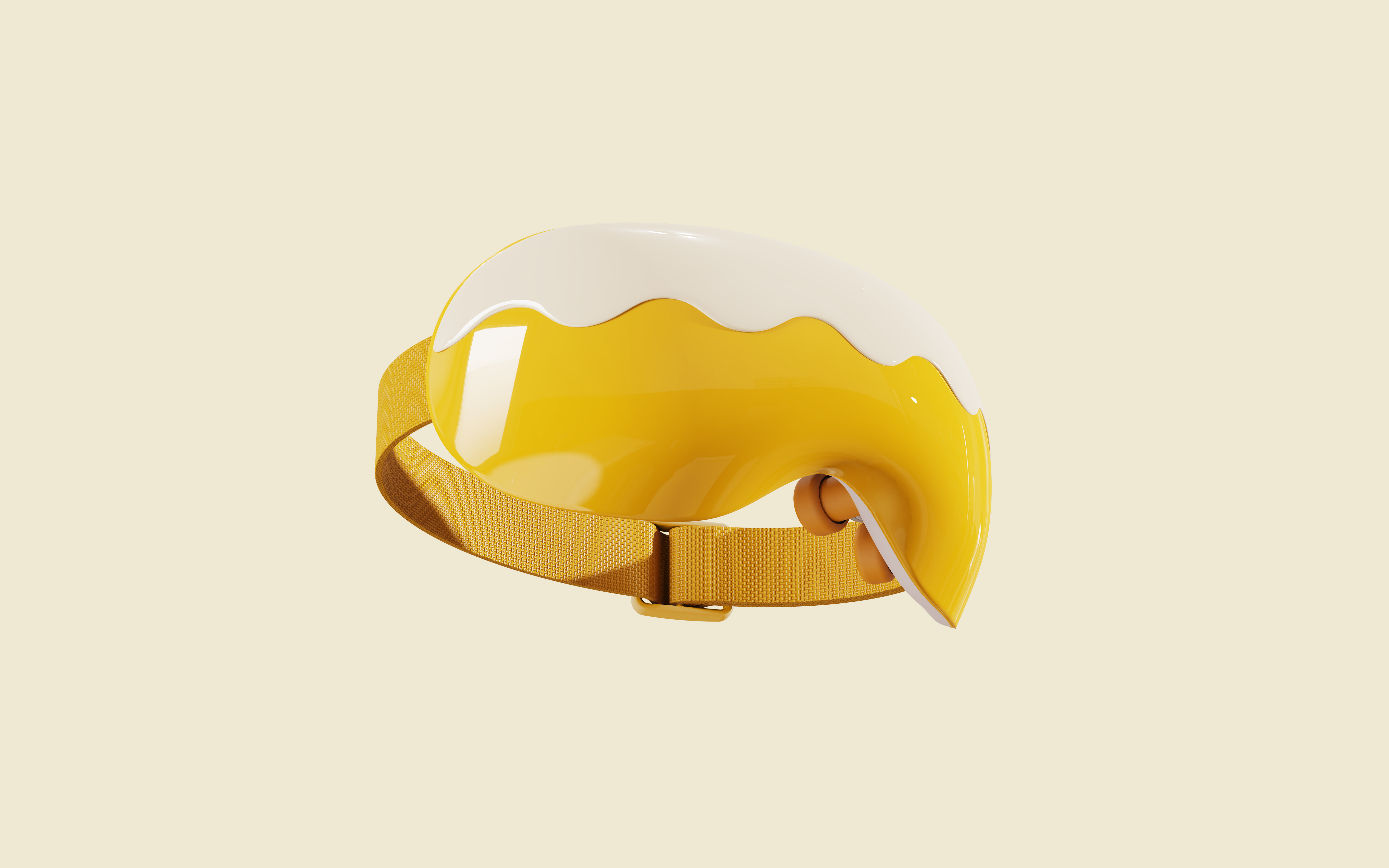 ice cream，cream，Snow Top，Gradient，Fun element，Maiden heart，Eye massage instrument，Hot and cold compress for eyes，