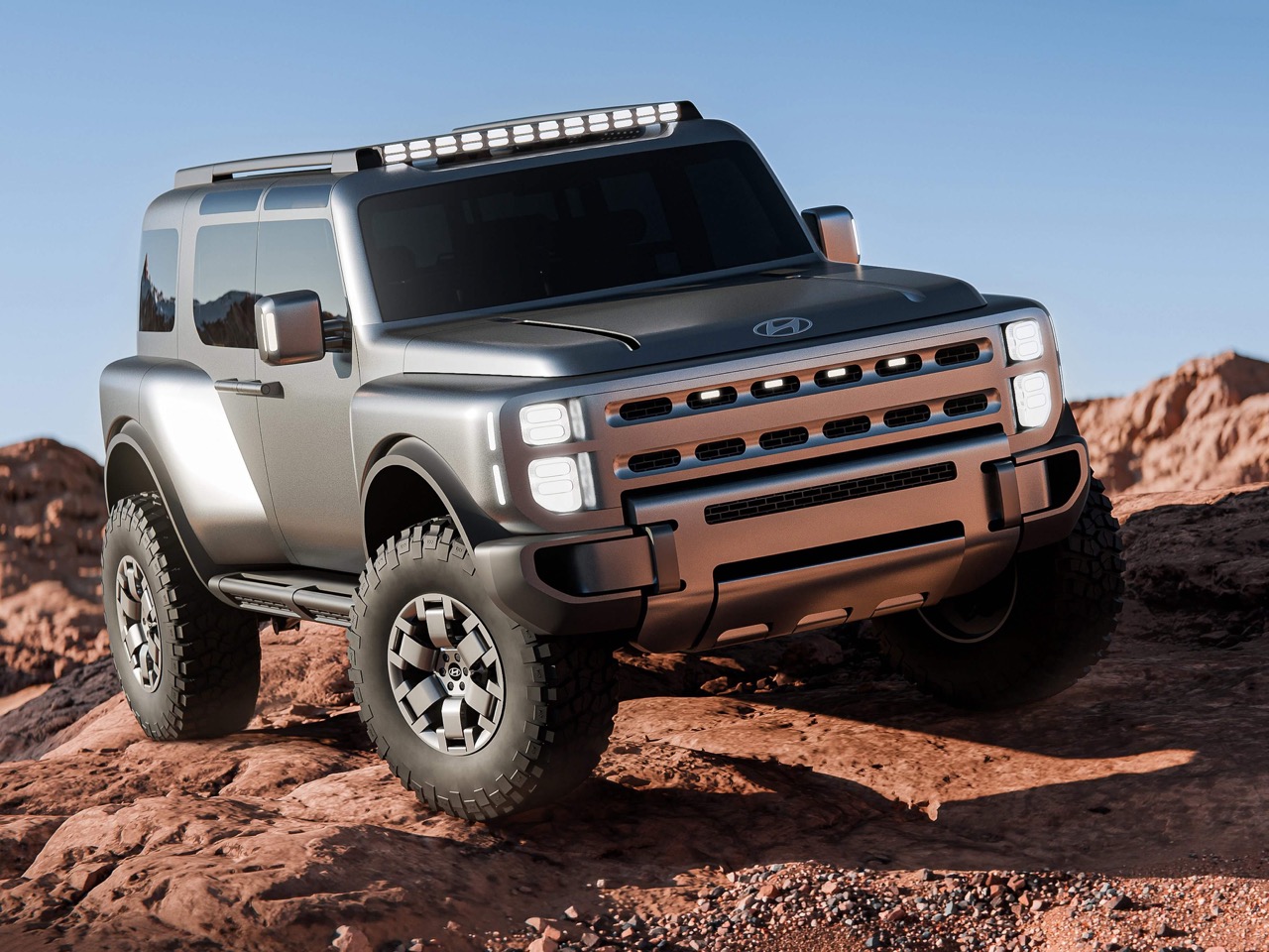Hyundai Boulder，Boulder，2026 New York Auto Show，Art of Steel，body-on-frame，