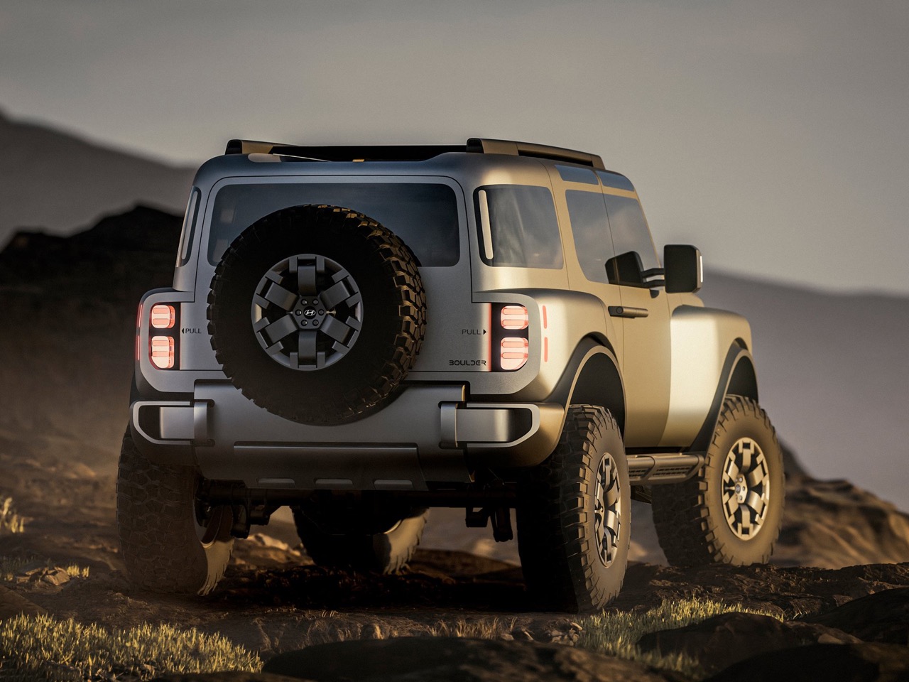 Hyundai Boulder，Boulder，2026 New York Auto Show，Art of Steel，body-on-frame，
