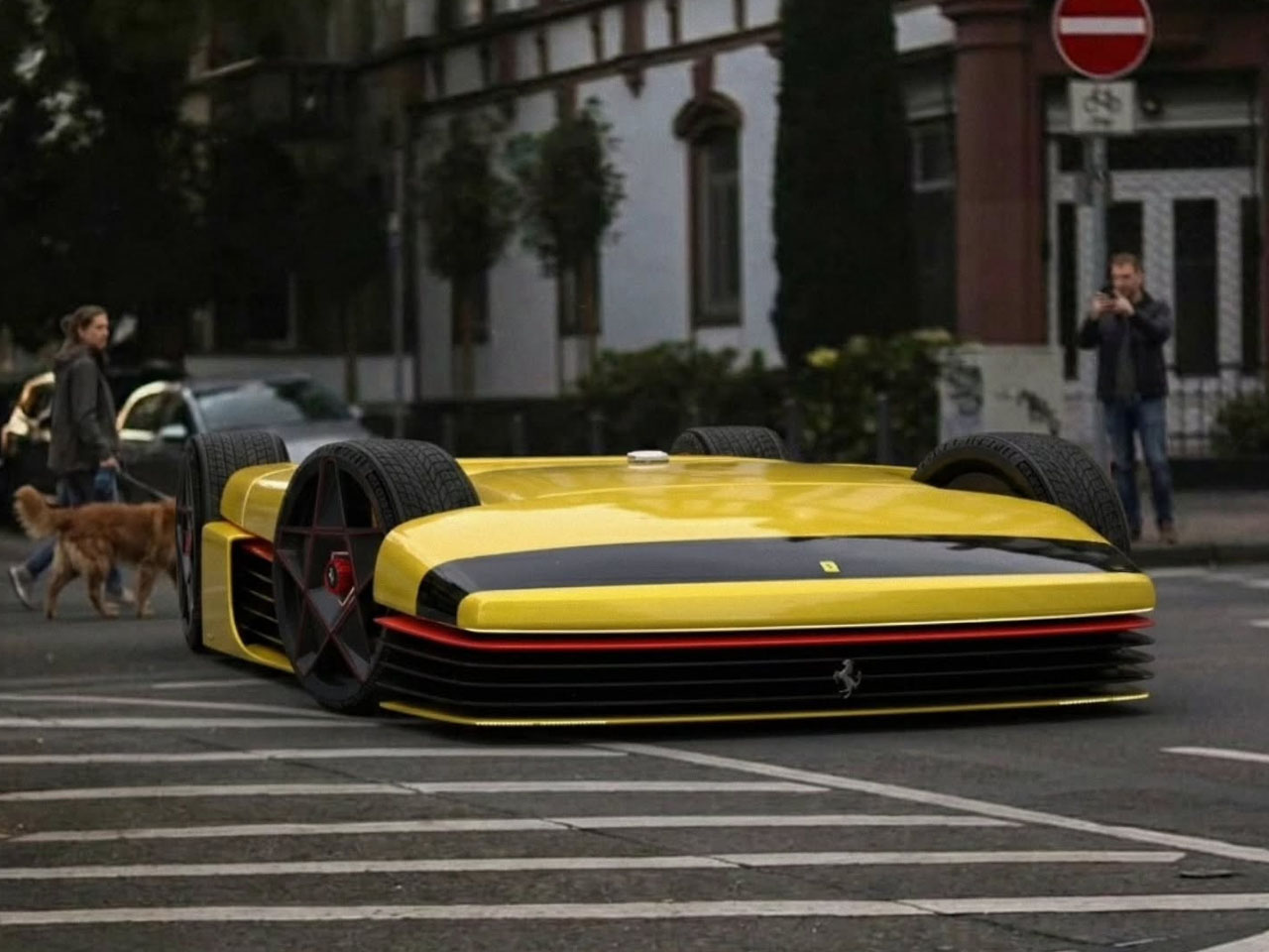 Ferrari，Pininfarina，Testarossa 12，sci-fi texture，Transparent engine compartment，