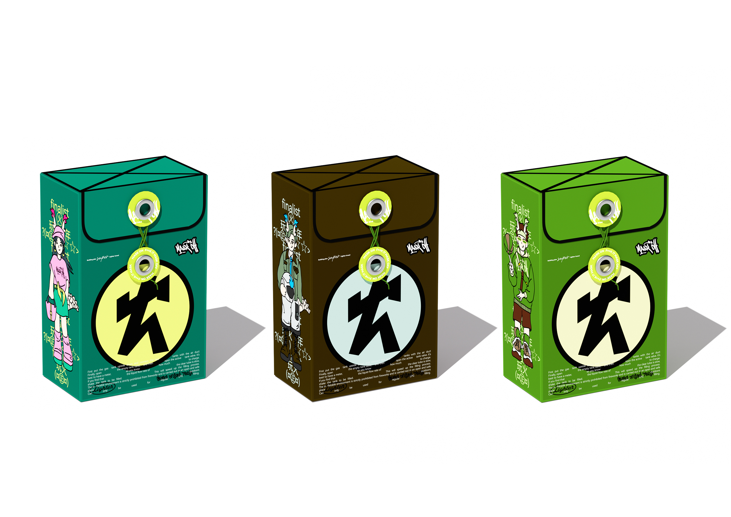 Brand design，lighter，product design，packing design，Logo design，VI design，Gift box design，Tide play，