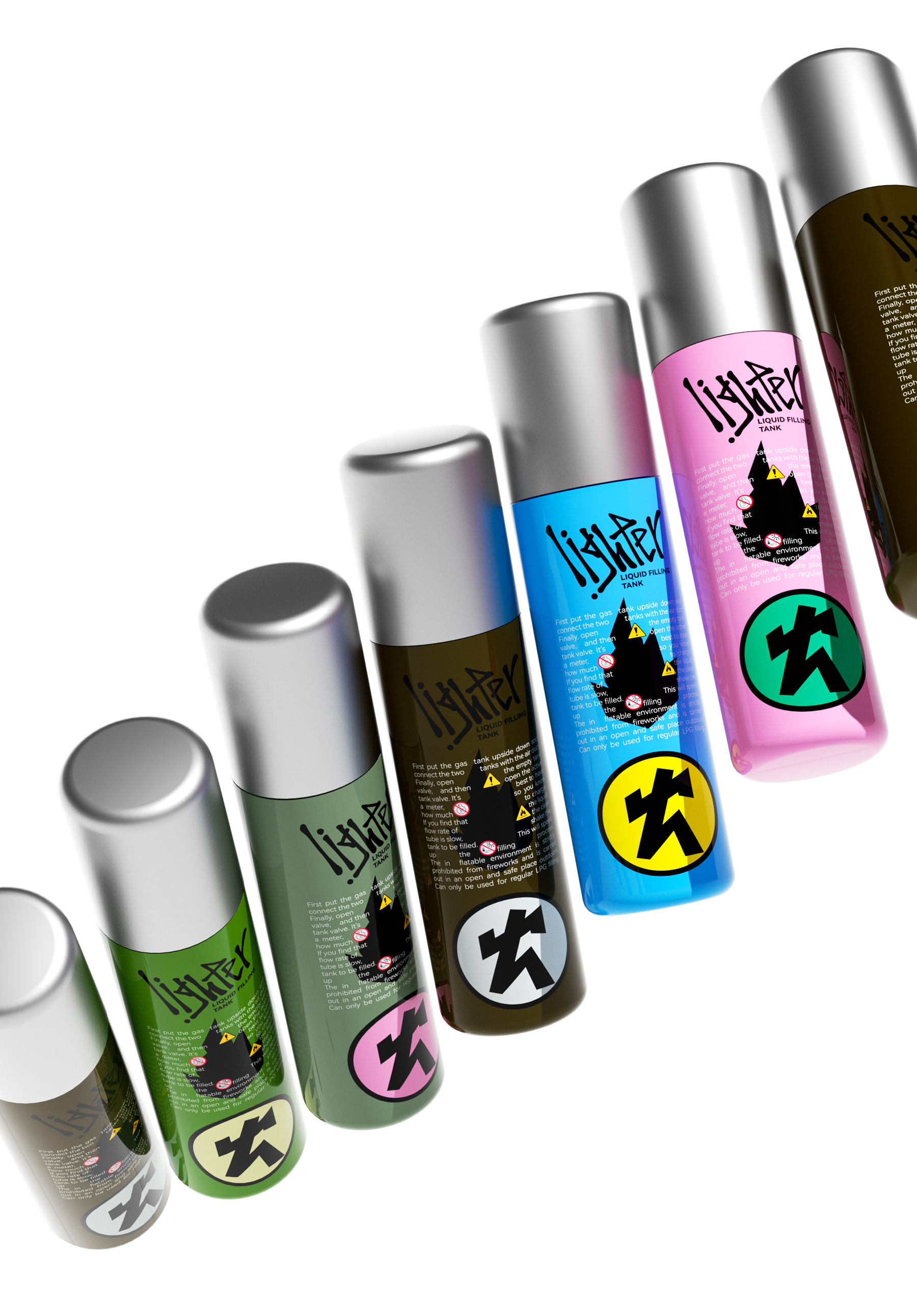 Brand design，lighter，product design，packing design，Logo design，VI design，Gift box design，Tide play，