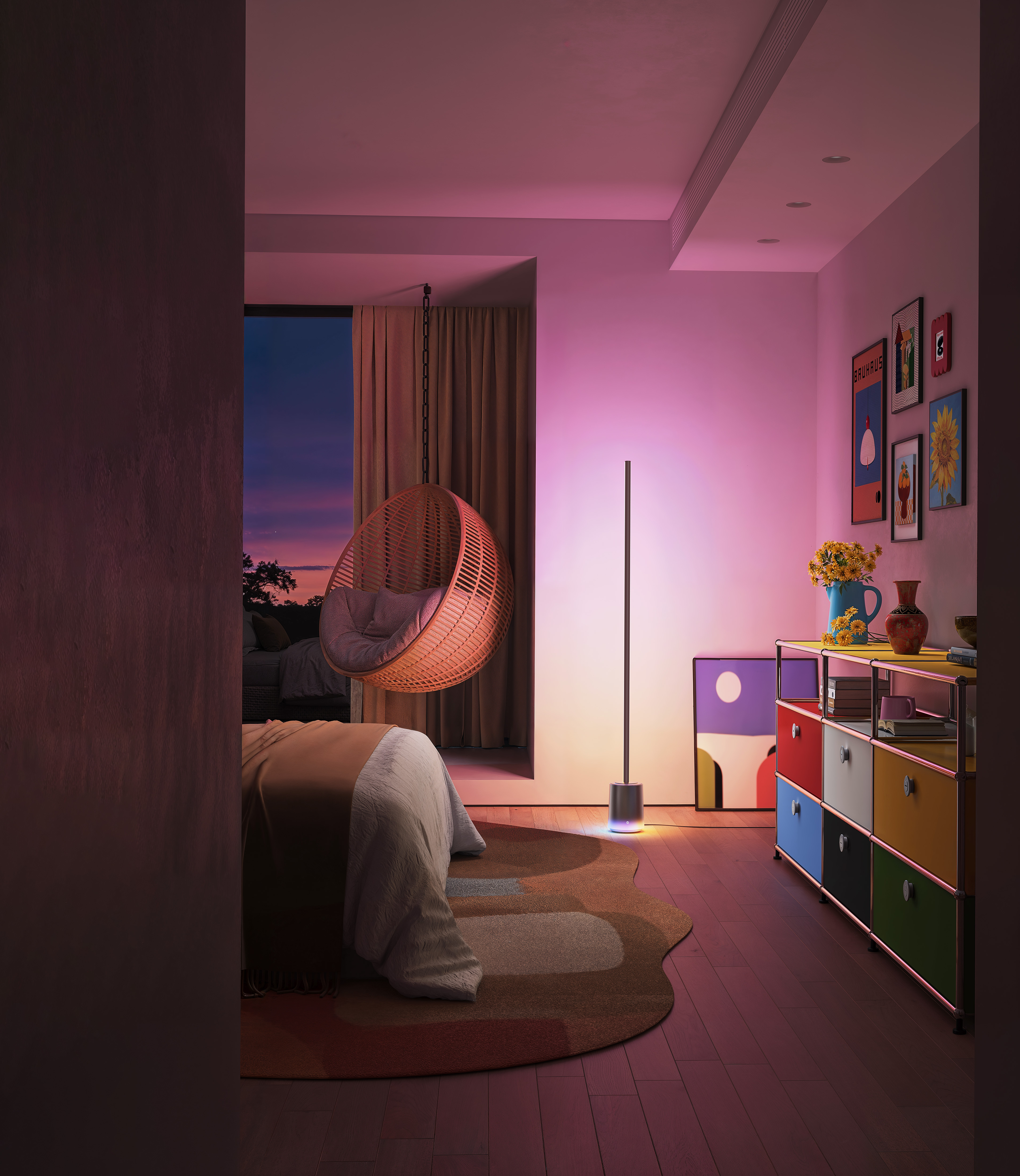 Floor lamp，govee，Atmosphere lamp，lamp，lamps and lanterns，lighting，