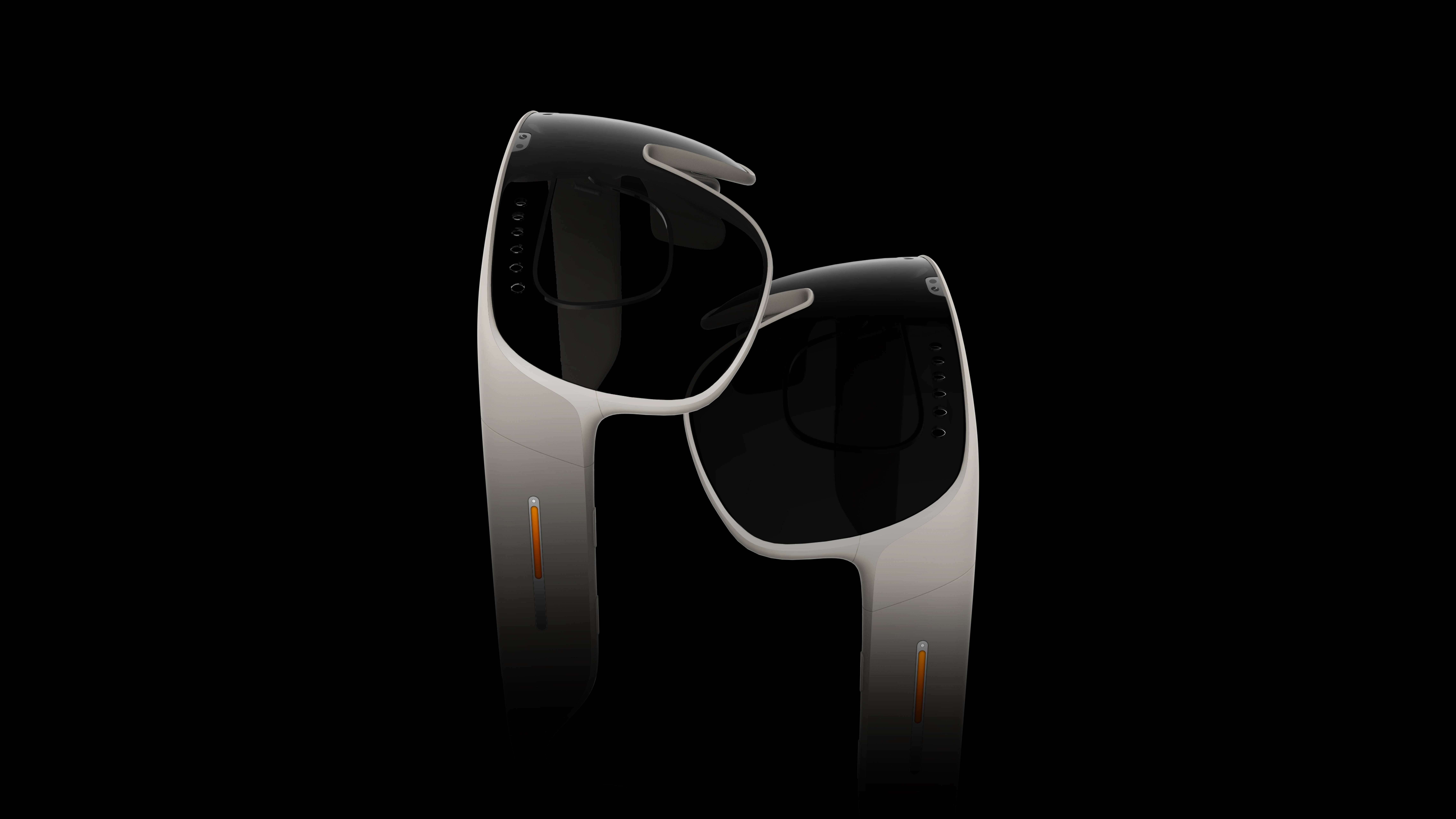 Ar glasses，AI glasses，Riding glasses，industrial design，Ride，