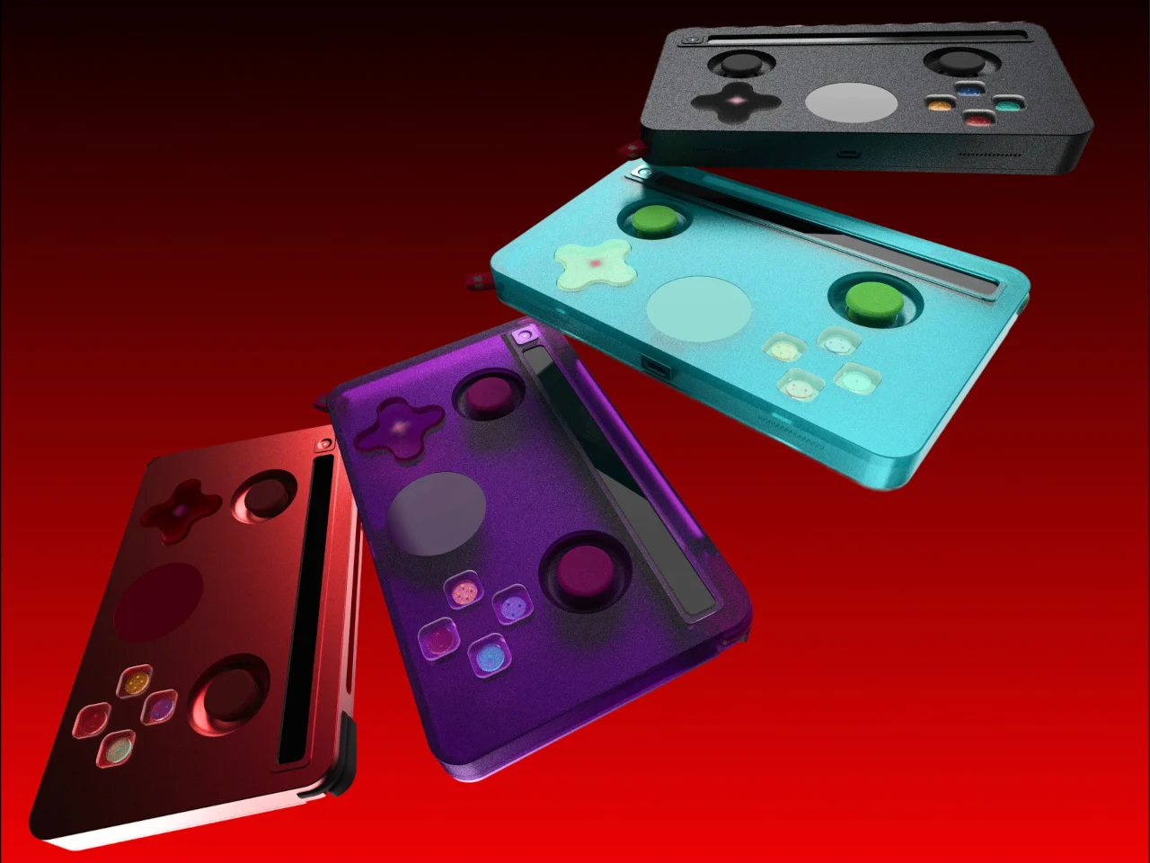 Pippin V2，Handheld game console，Modular design，Apple M4，