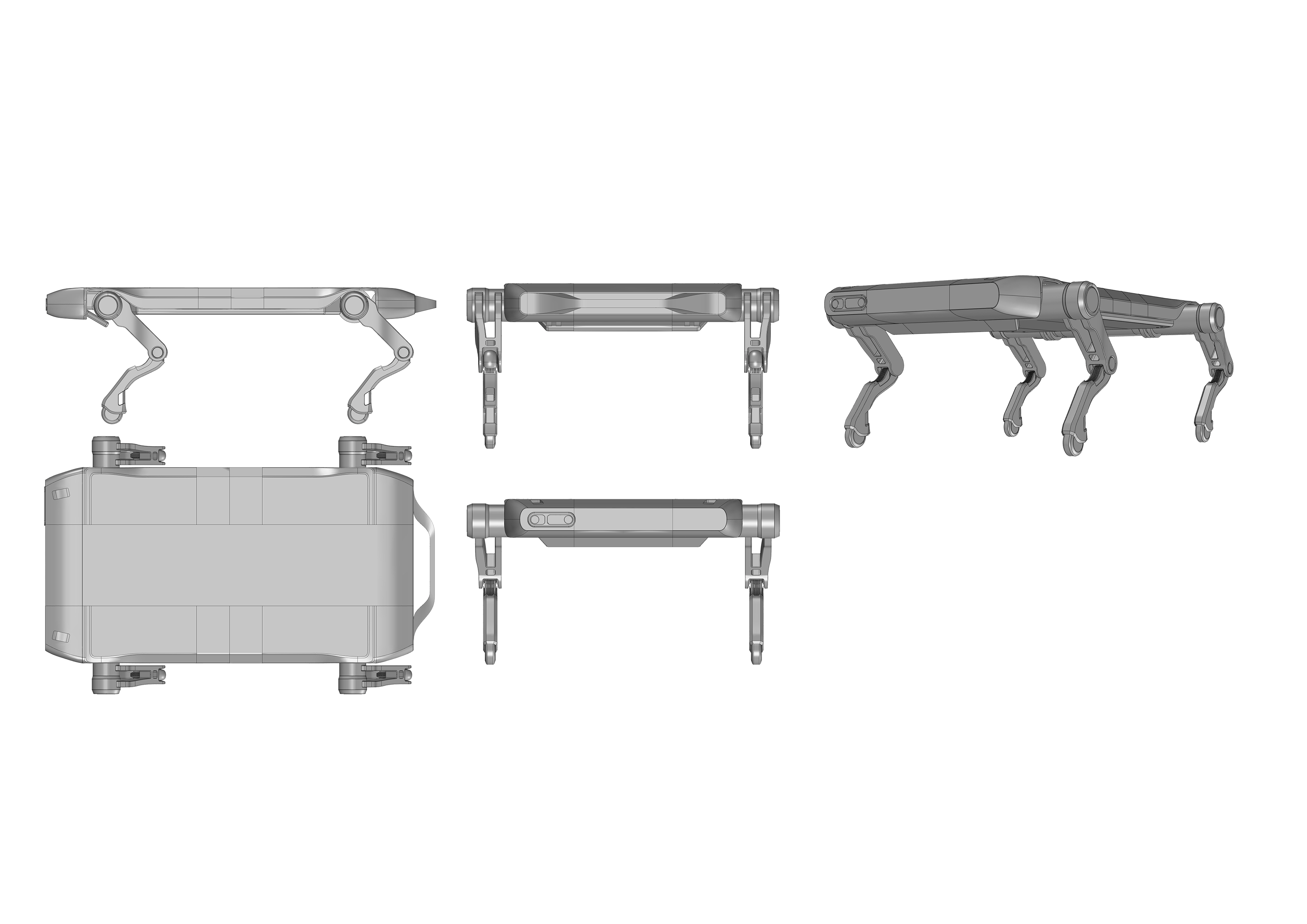Robot dog，Shopping，Household mechanical dog，industrial design，product design，Concept product，
