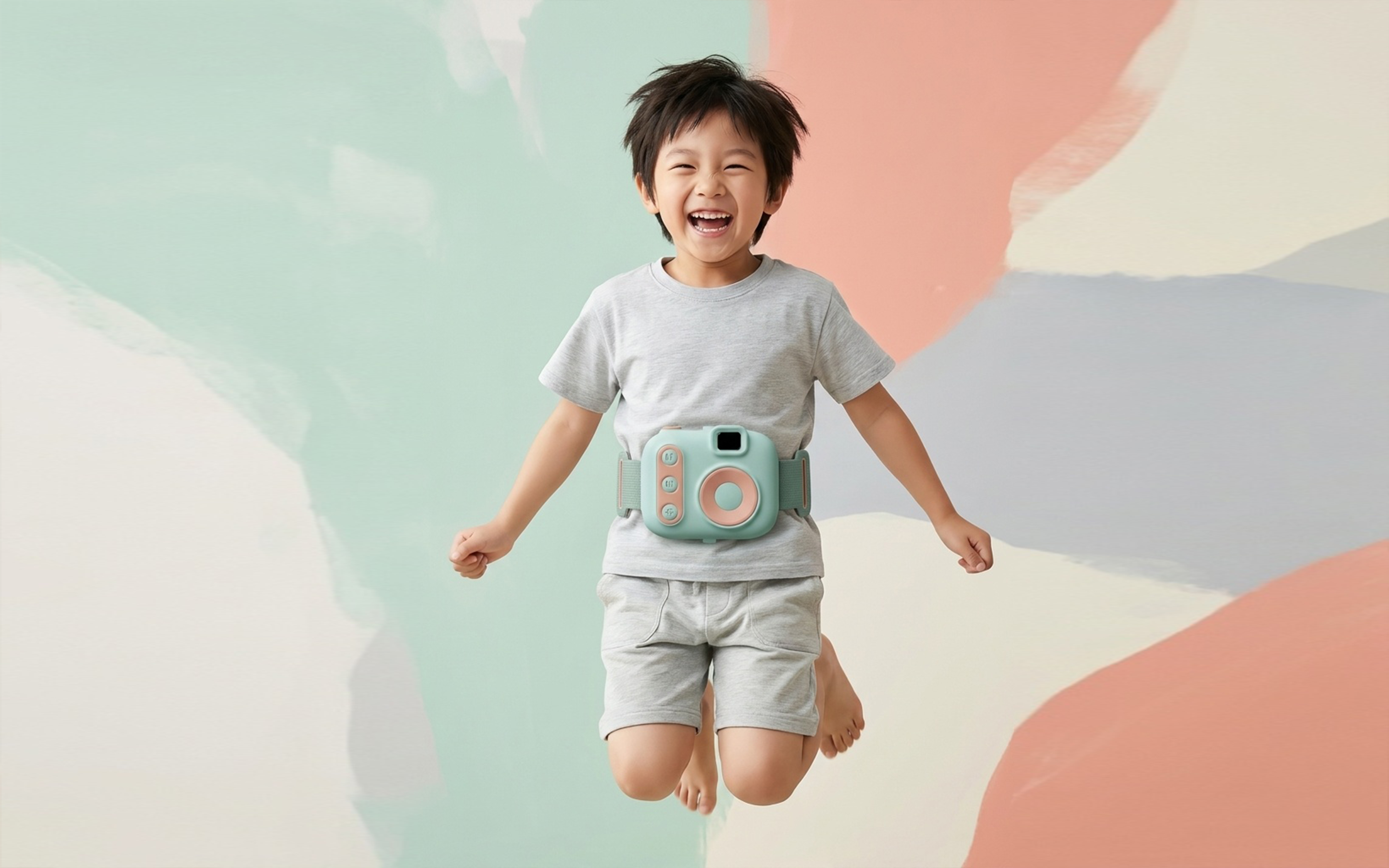 Abdominal rubbing instrument，children，Massage apparatus，infrared light，moxibustion，Roller rotation kneading abdomen，Childlike interest，camera，