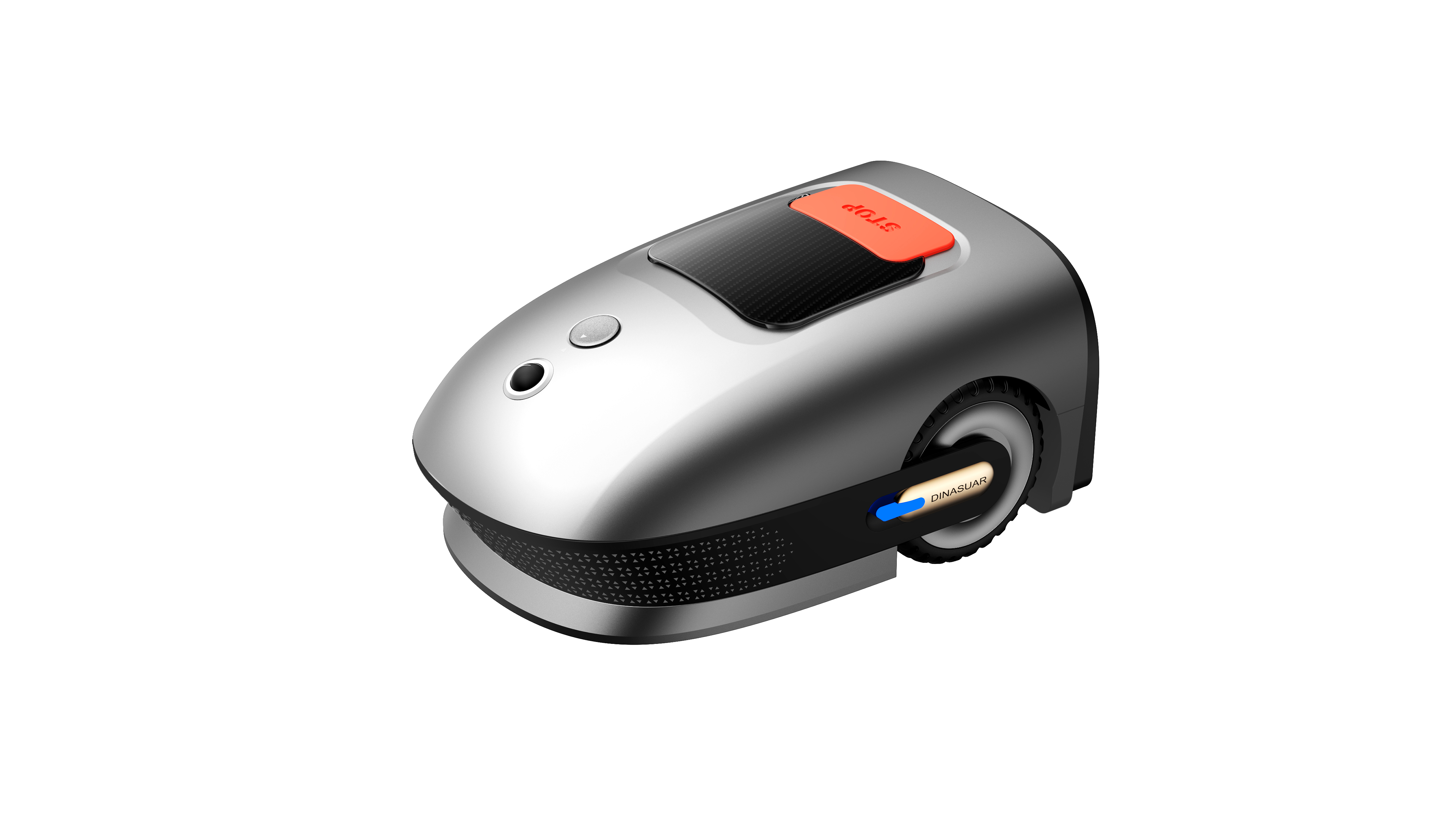 Concept of an autonomous lawn-mowing robot，