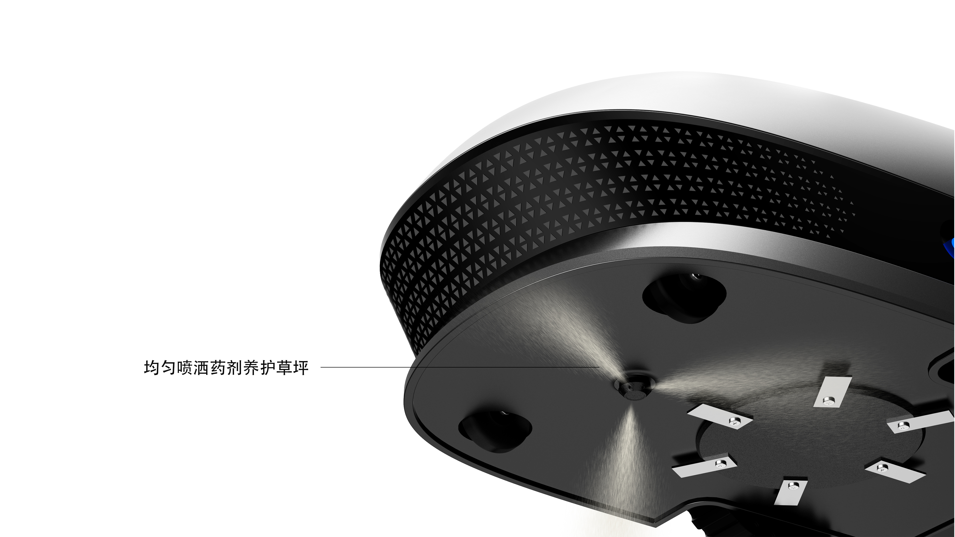 Concept of an autonomous lawn-mowing robot，