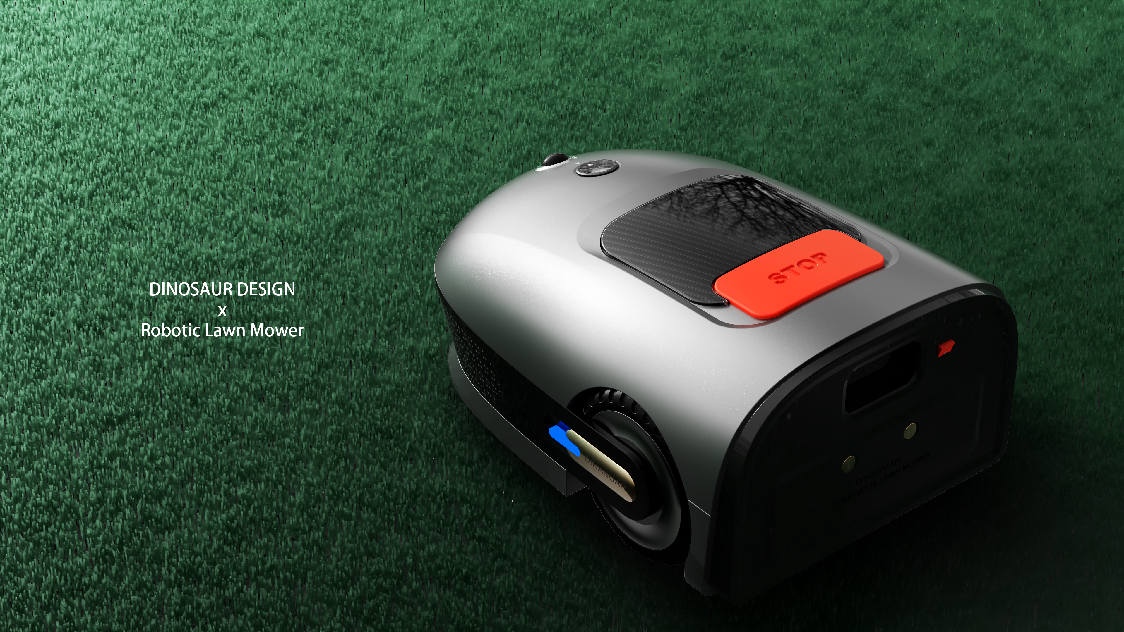 Concept of an autonomous lawn-mowing robot，