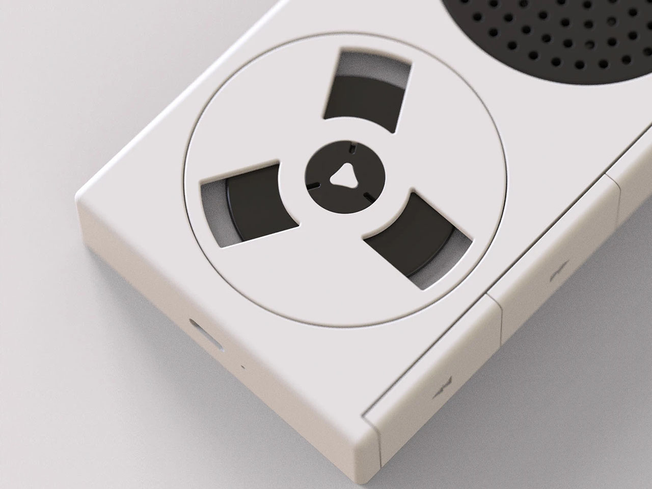 Castie Revival，RetroModernPlayer，Teenage Engineering，Minimalist Aesthetics，music player ，