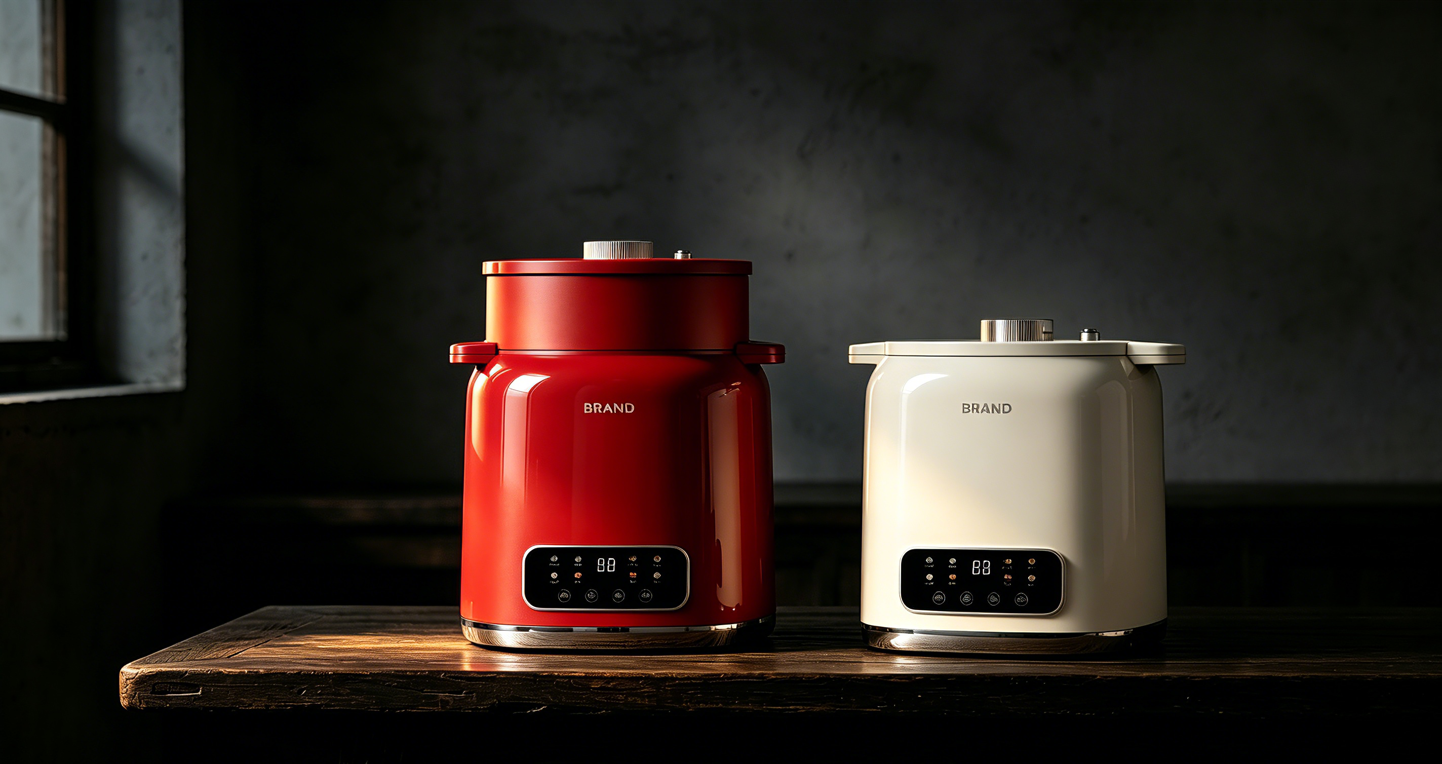 Electric micro-pressure pot，rice cooker，Electric pressure cooker，rice cooker，Shunde Design，Small household appliance design，Appearance design，industrial design，