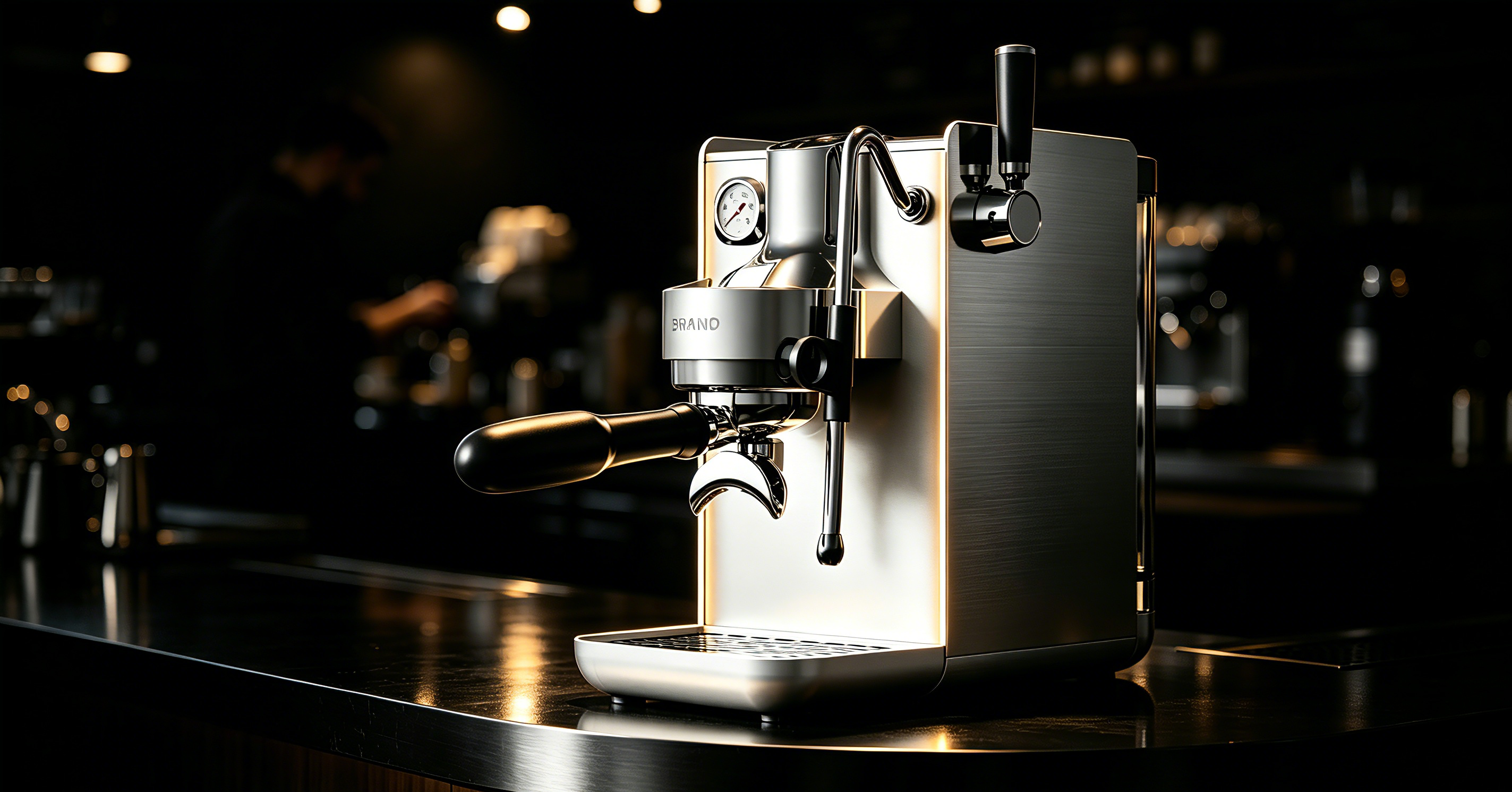 Coffee machine，semi-automatic，Semi automatic coffee machine，Shunde Design，product design，Zhongshan Design，