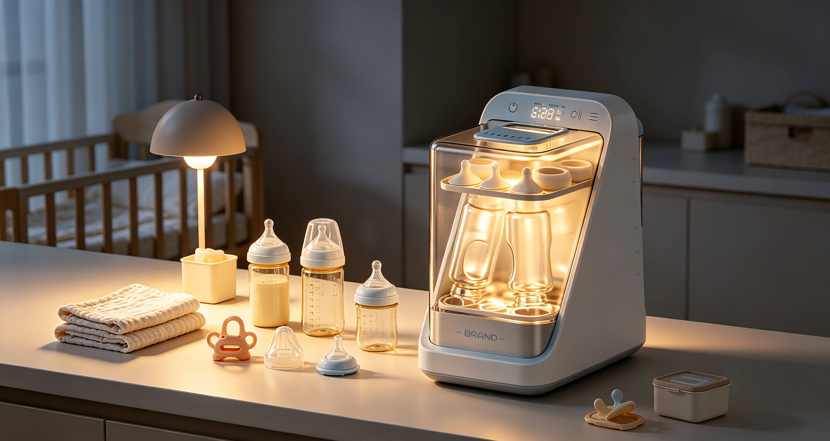 Bottle washer，Appearance design，industrial design，designer，product design，Appearance design of small household appliances，