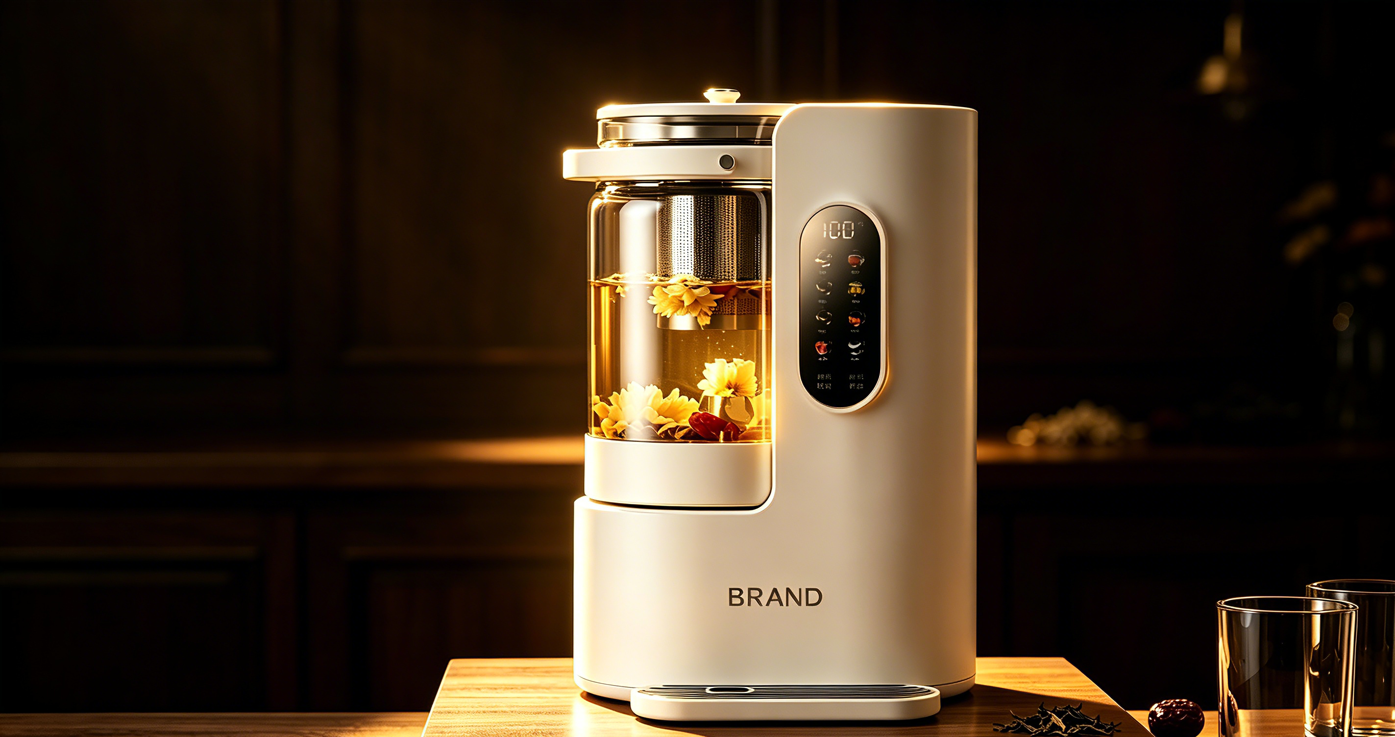 Health pot，Flower teapot，Appearance design，Small household appliance design，New product development，New product design，designer，Shunde Design，