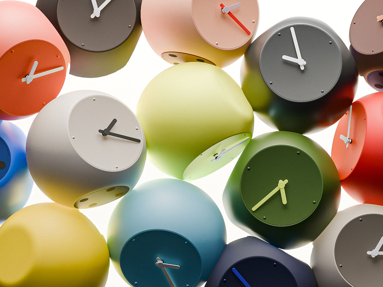 Concept product，EDGE Clock，Clock，Multi-functional ornaments，