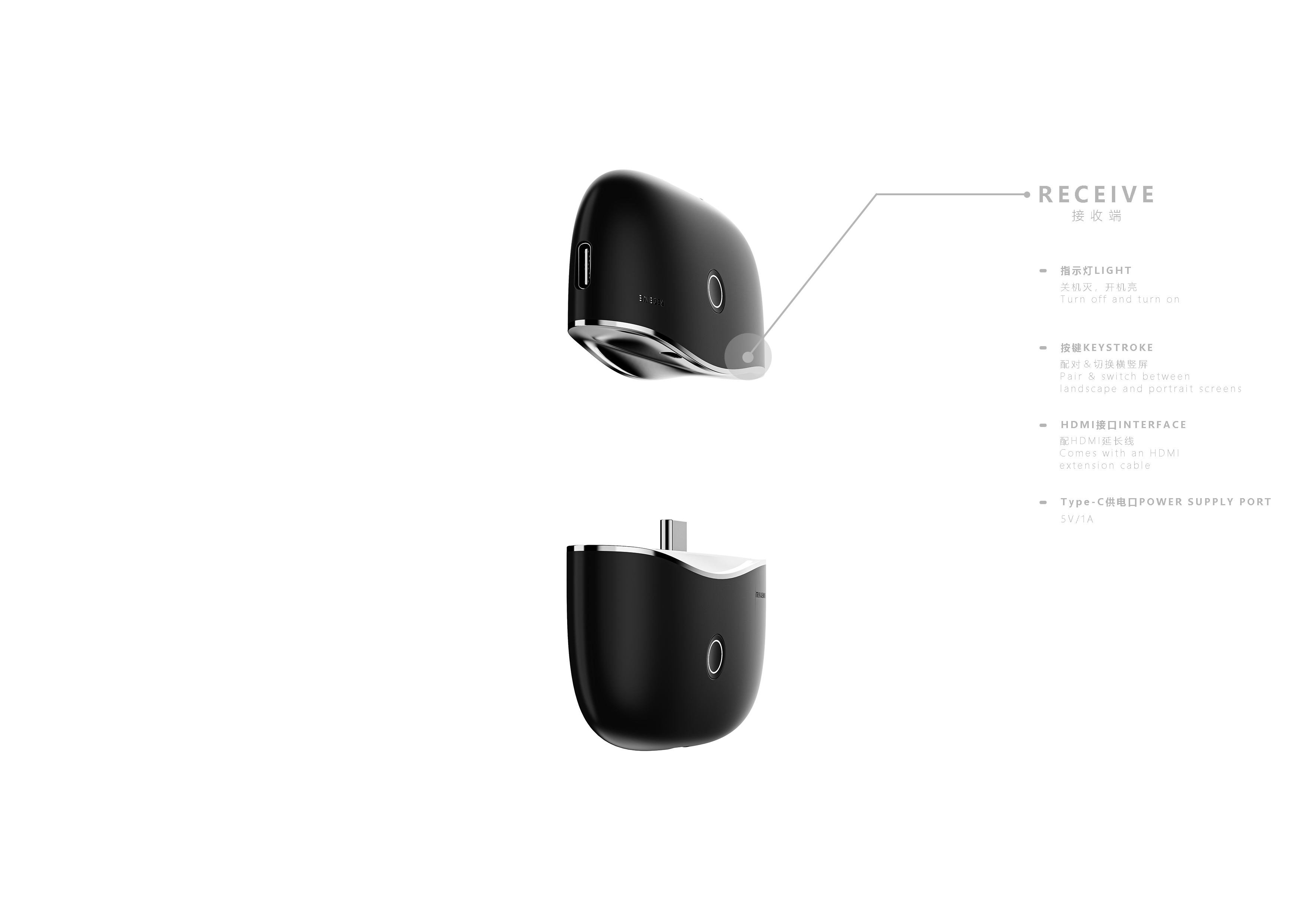 Same screen device，modularization，Light weight，fashion，Simple style，neutral，Positive and negative form，