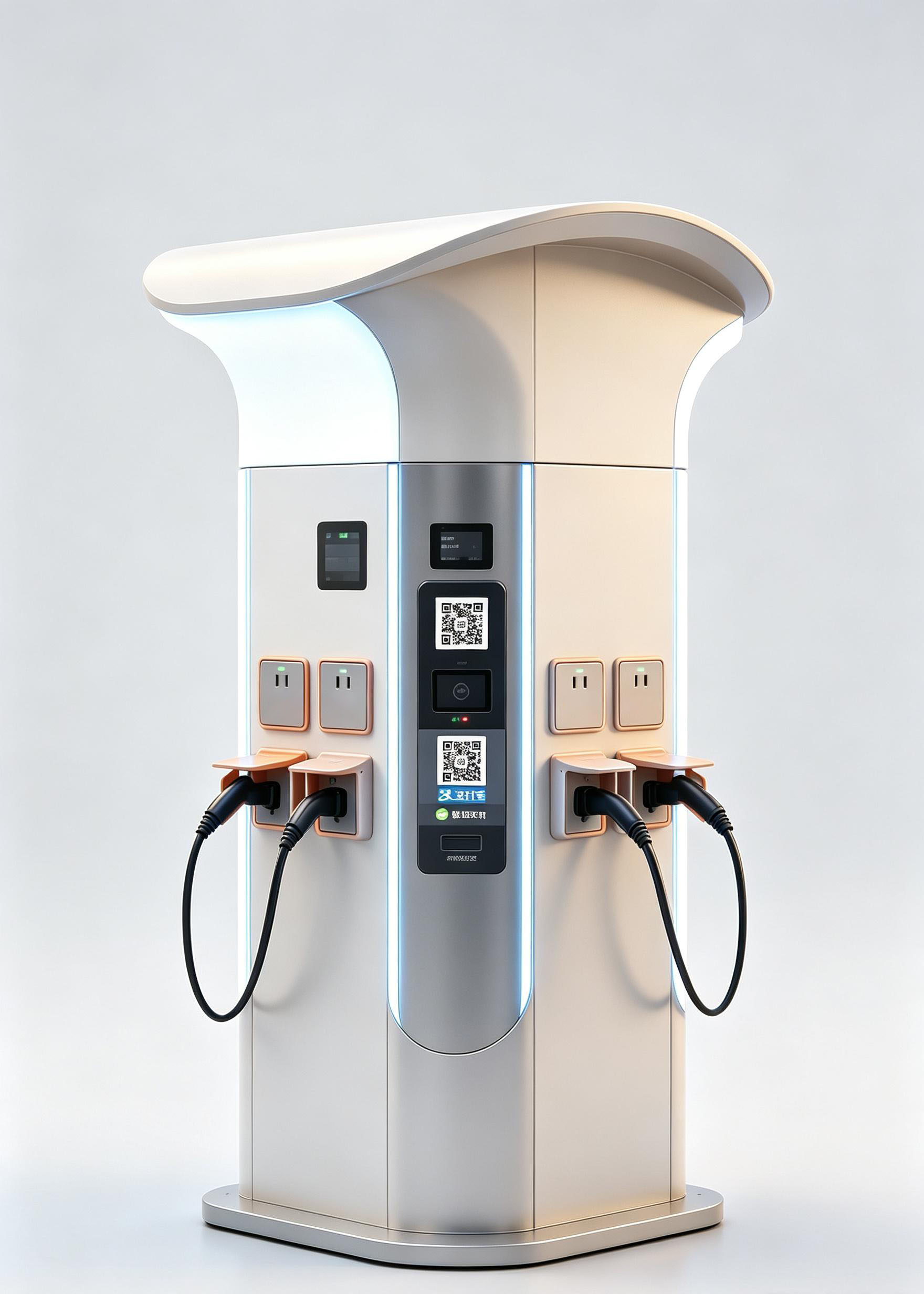 industrial design，Charging pile design，Product structure design，New energy equipment，Community public facilities，