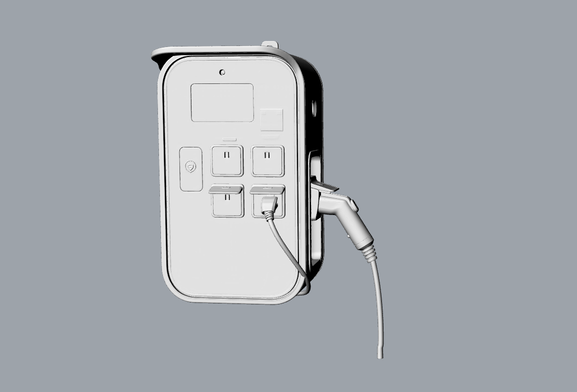 industrial design，Charging pile design，Product structure design，New energy equipment，Community public facilities，