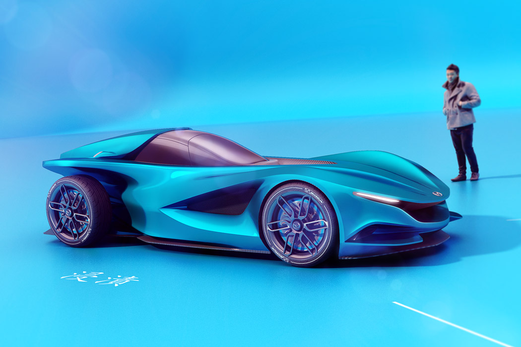 mazda，Immersion，Mazda，Sports car，vehicle，blue，