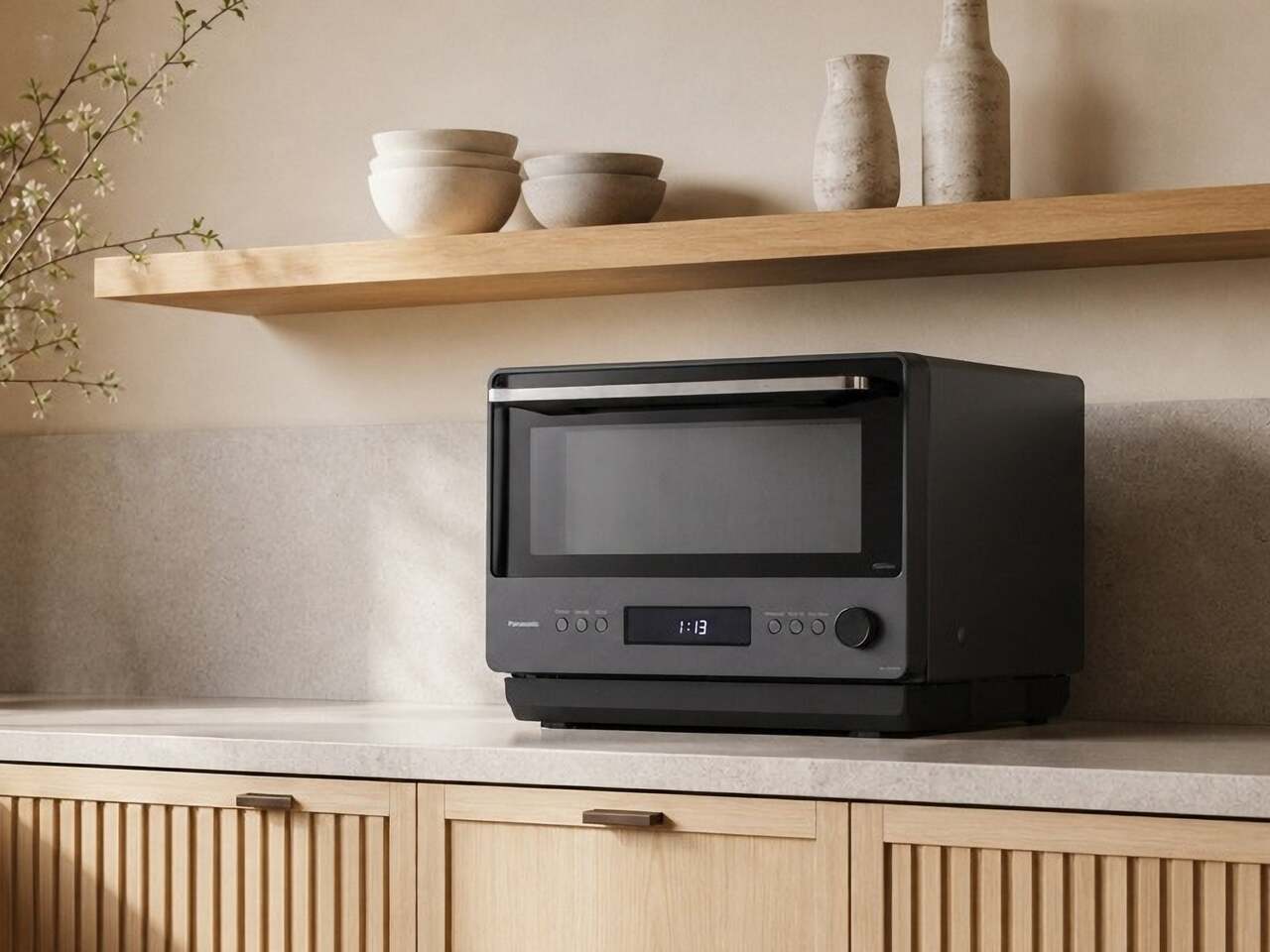 Microwave Oven，Household Electric Appliances，Panasonic，NN-SF57RM，