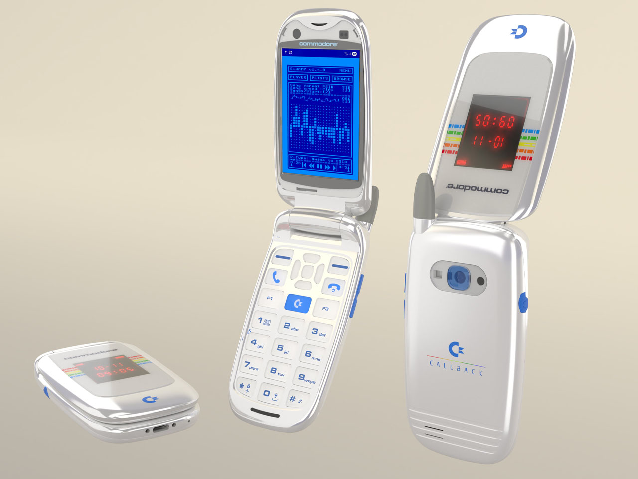 mobile phone，Retro，electronic product，Commodore 8020，