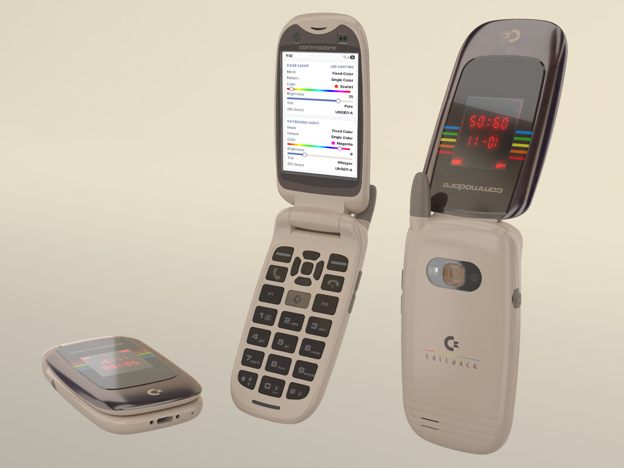 mobile phone，Retro，electronic product，Commodore 8020，