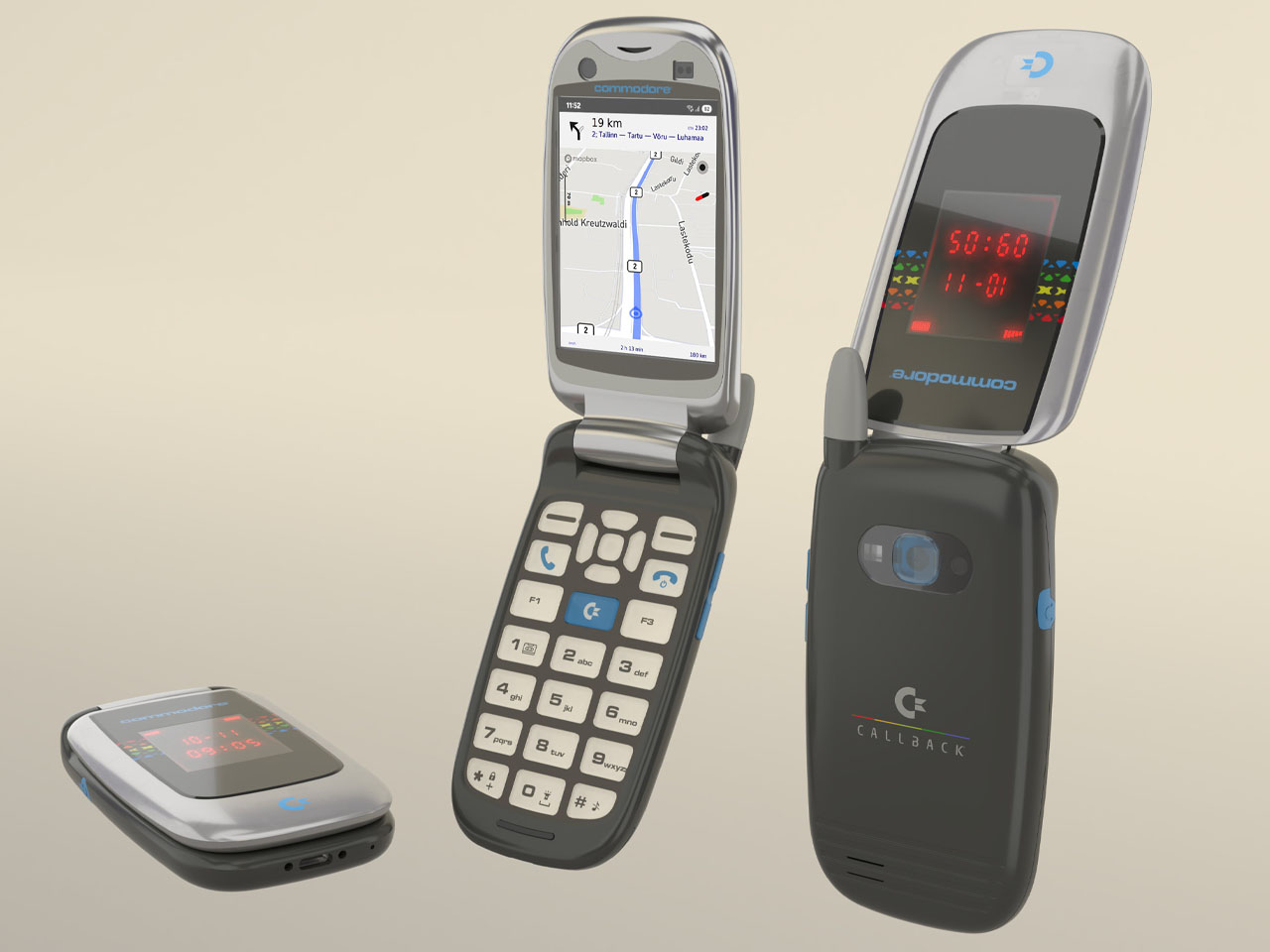mobile phone，Retro，electronic product，Commodore 8020，