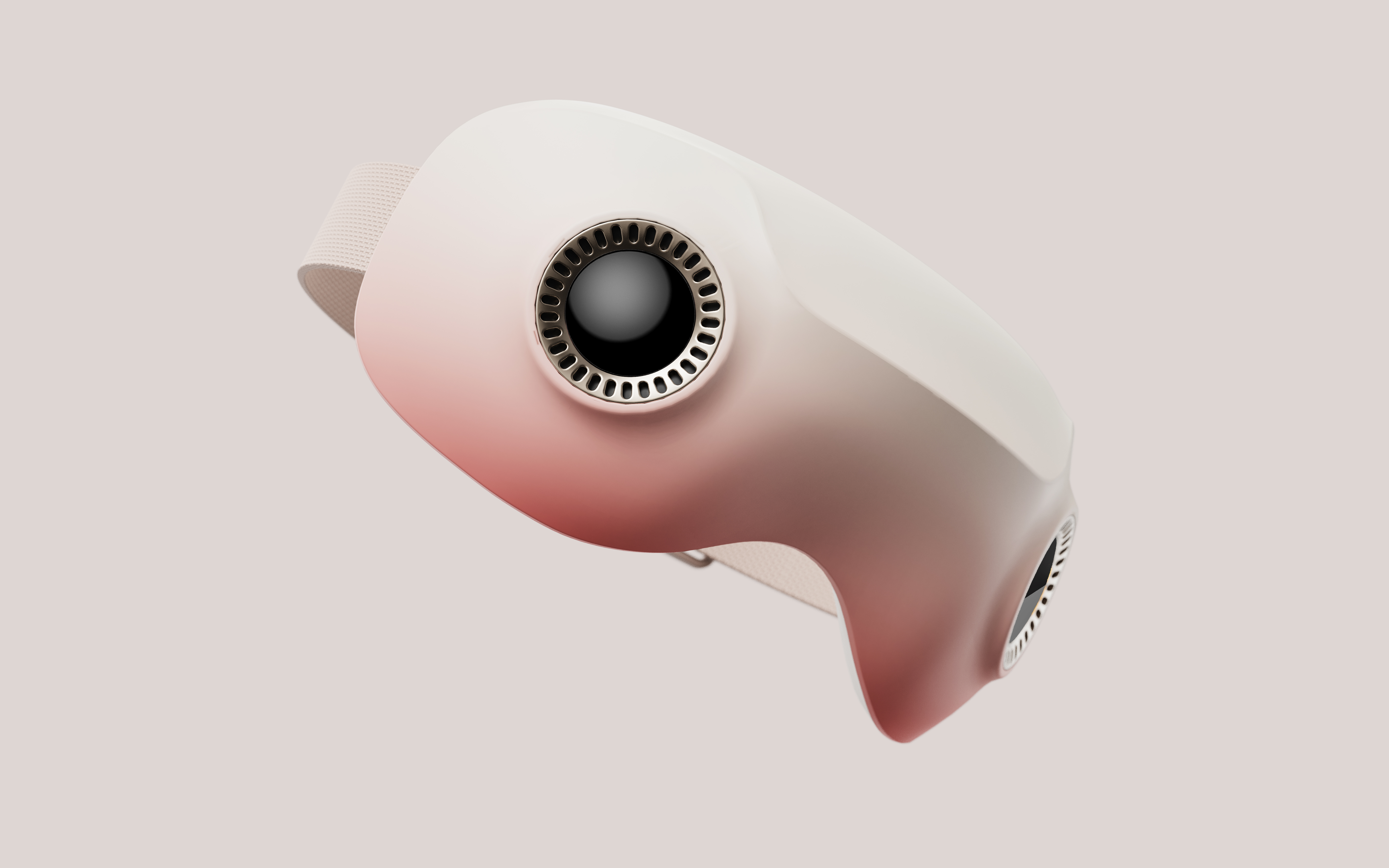 Hot and cold compress for eyes，Massage apparatus，Cute fun，Sense of science and technology，Gradient Design，Vanishing surface，Personal care products，Maiden heart，