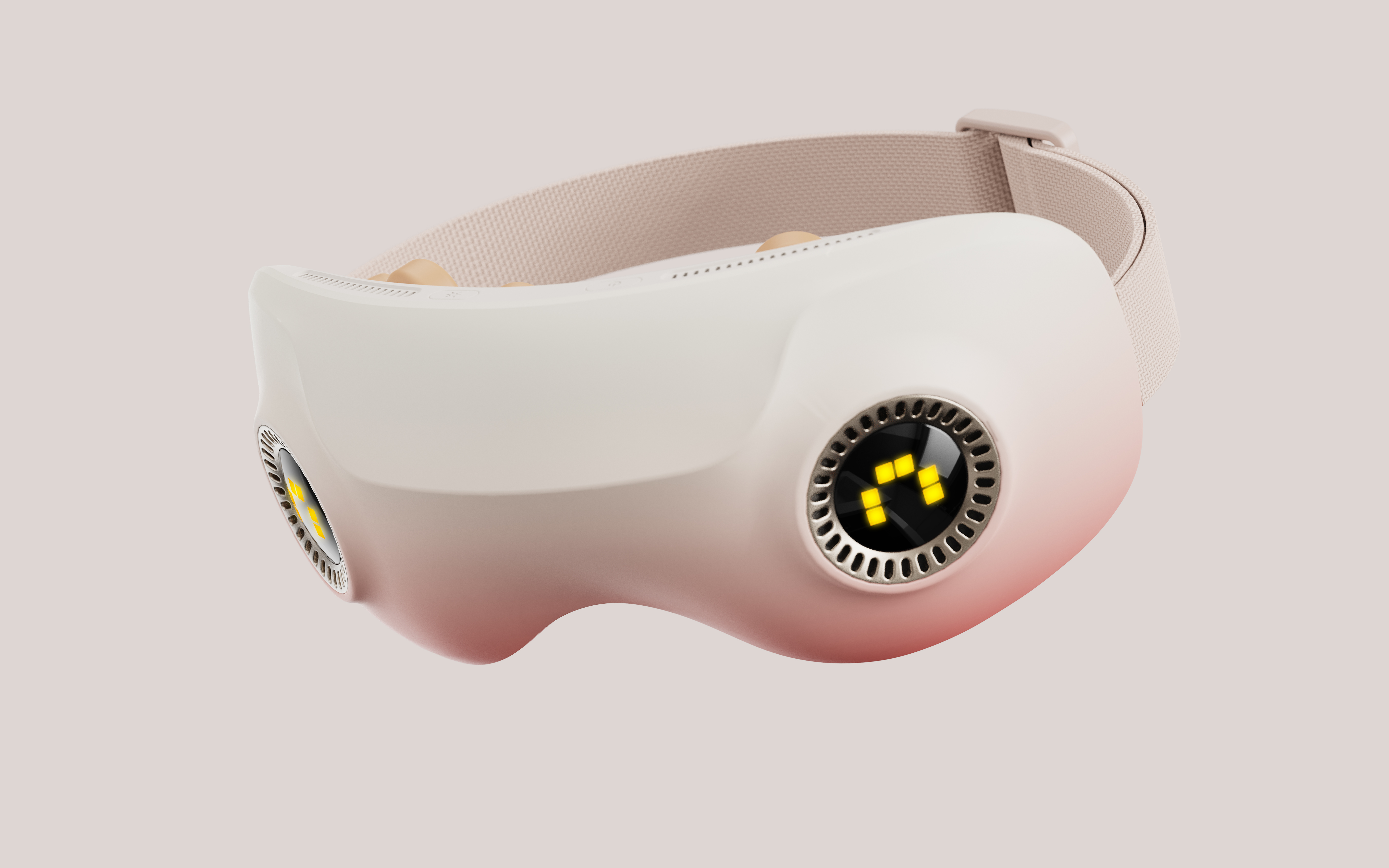 Hot and cold compress for eyes，Massage apparatus，Cute fun，Sense of science and technology，Gradient Design，Vanishing surface，Personal care products，Maiden heart，
