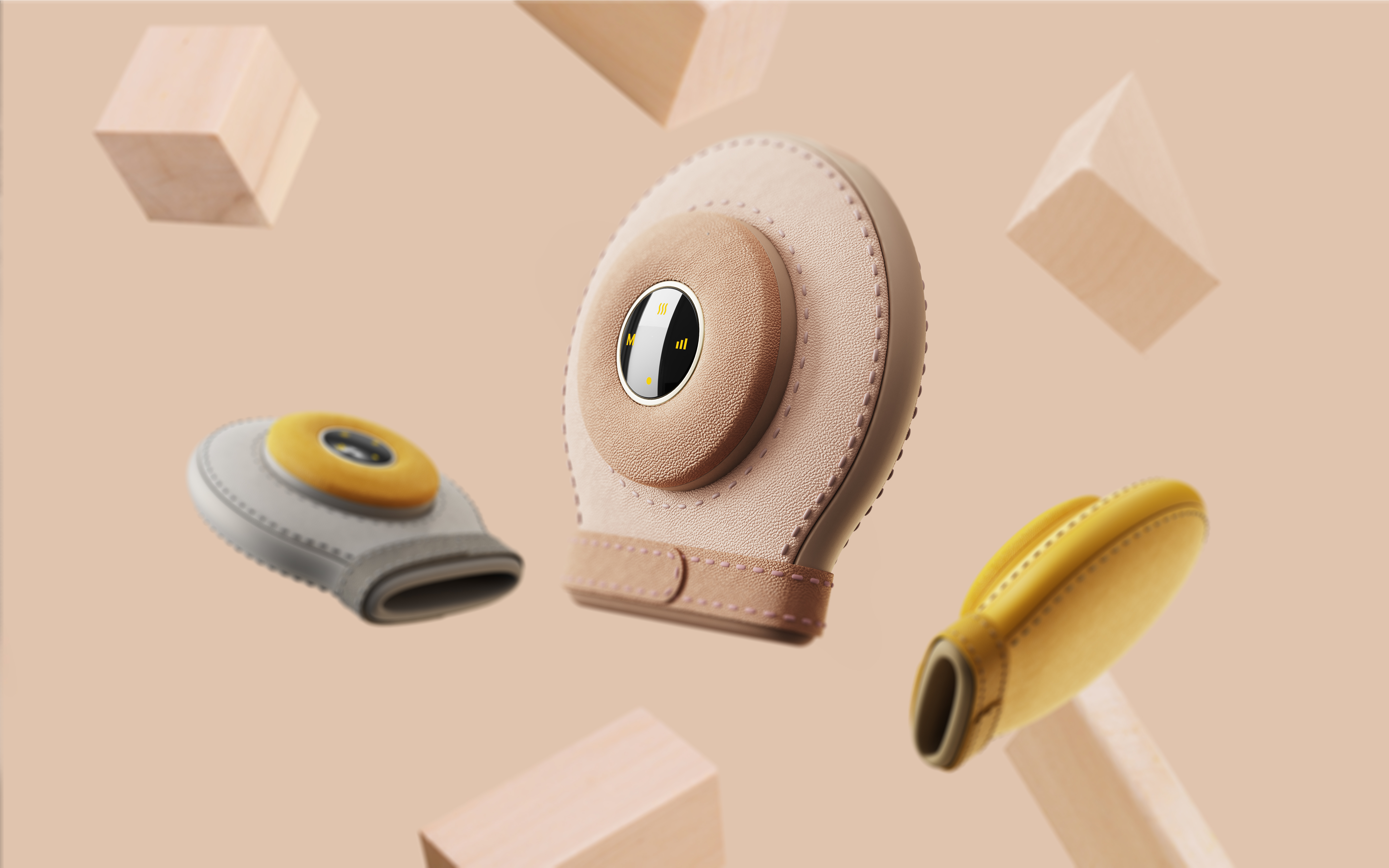 glove，doughnut，Soft and cute，cure，Hand massage instrument，Leather surface，Personal care products，