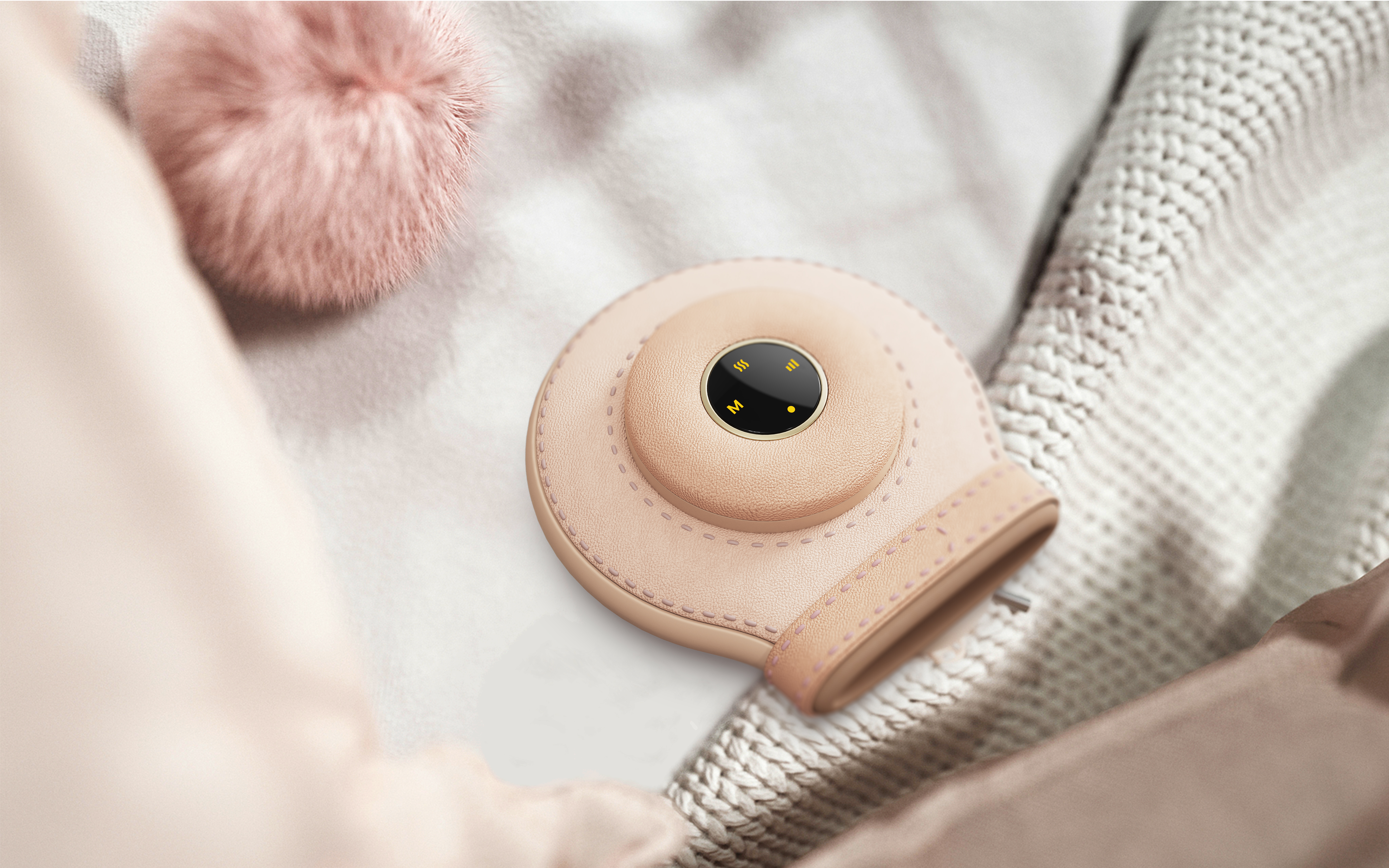 glove，doughnut，Soft and cute，cure，Hand massage instrument，Leather surface，Personal care products，